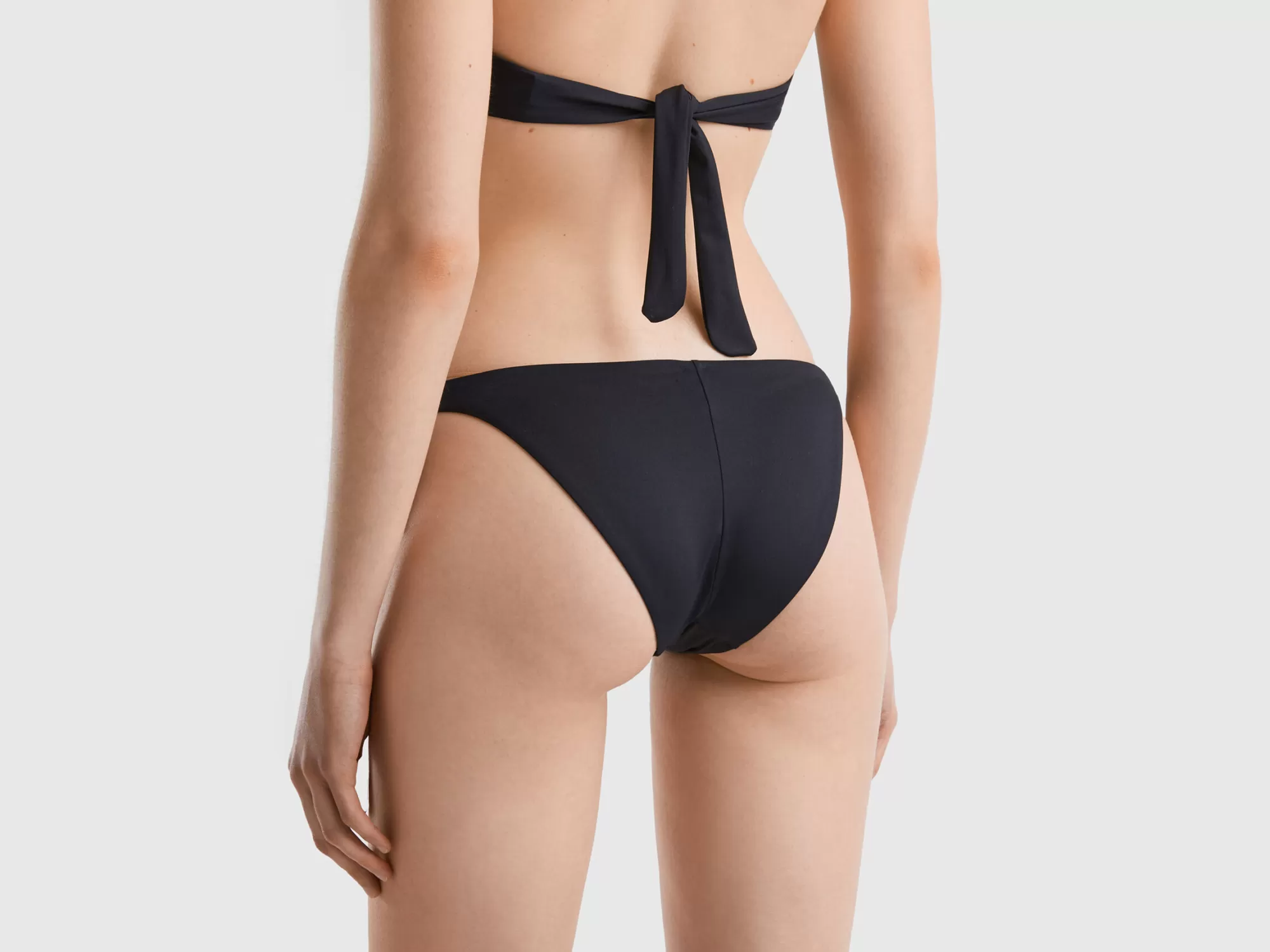 Benetton Braguita De Bikini Con Lazos Laterales-Mujer Banadores Y Ropa De Playa