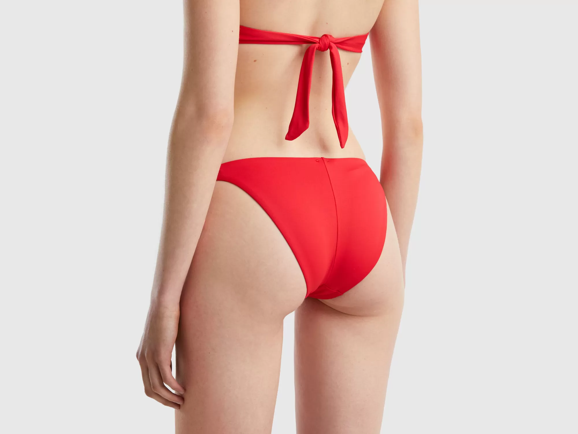 Benetton Braguita De Bikini Con Lazos Laterales-Mujer Banadores Y Ropa De Playa