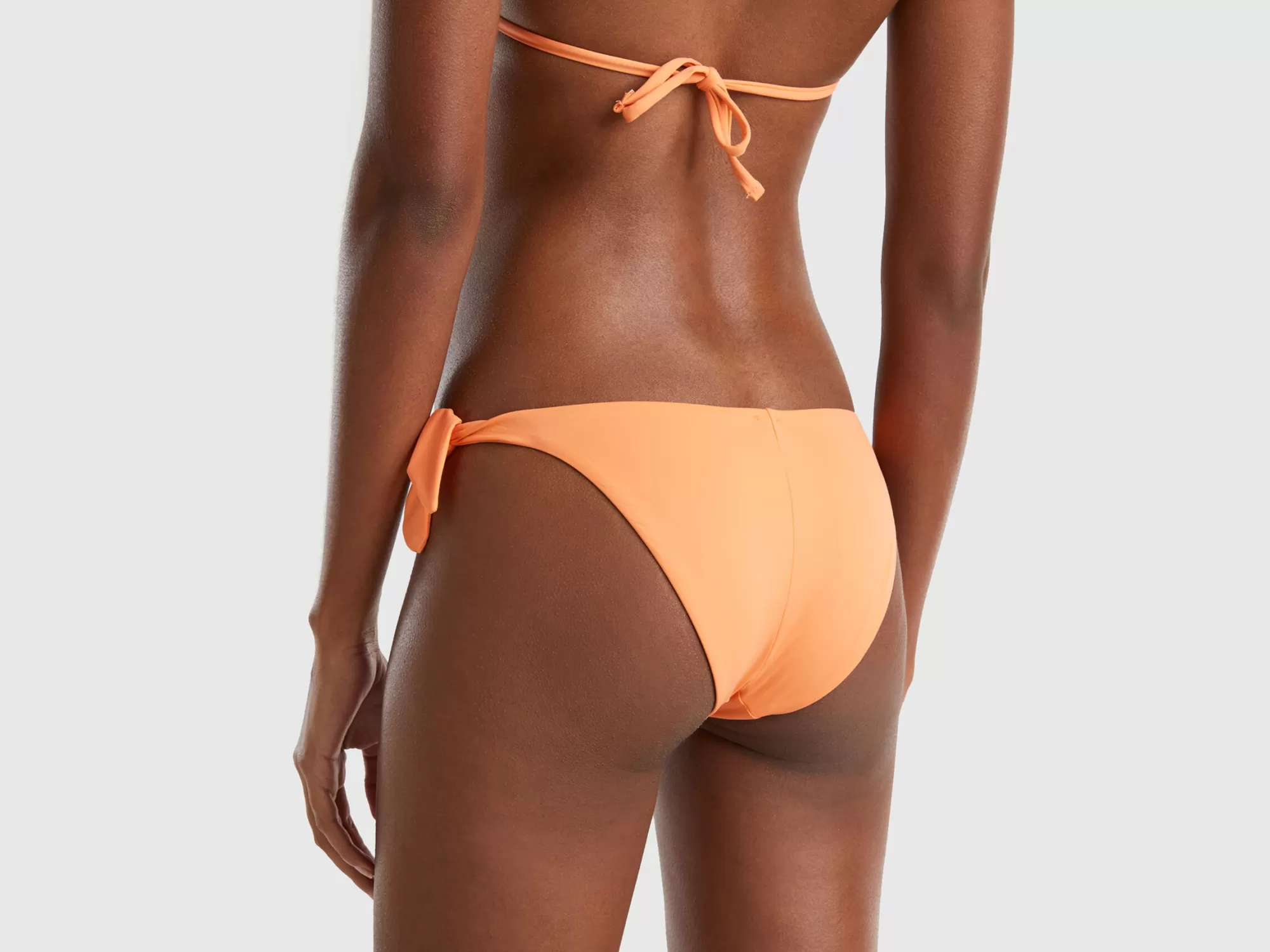 Benetton Braguita De Bikini Con Lazos Laterales-Mujer Banadores Y Ropa De Playa