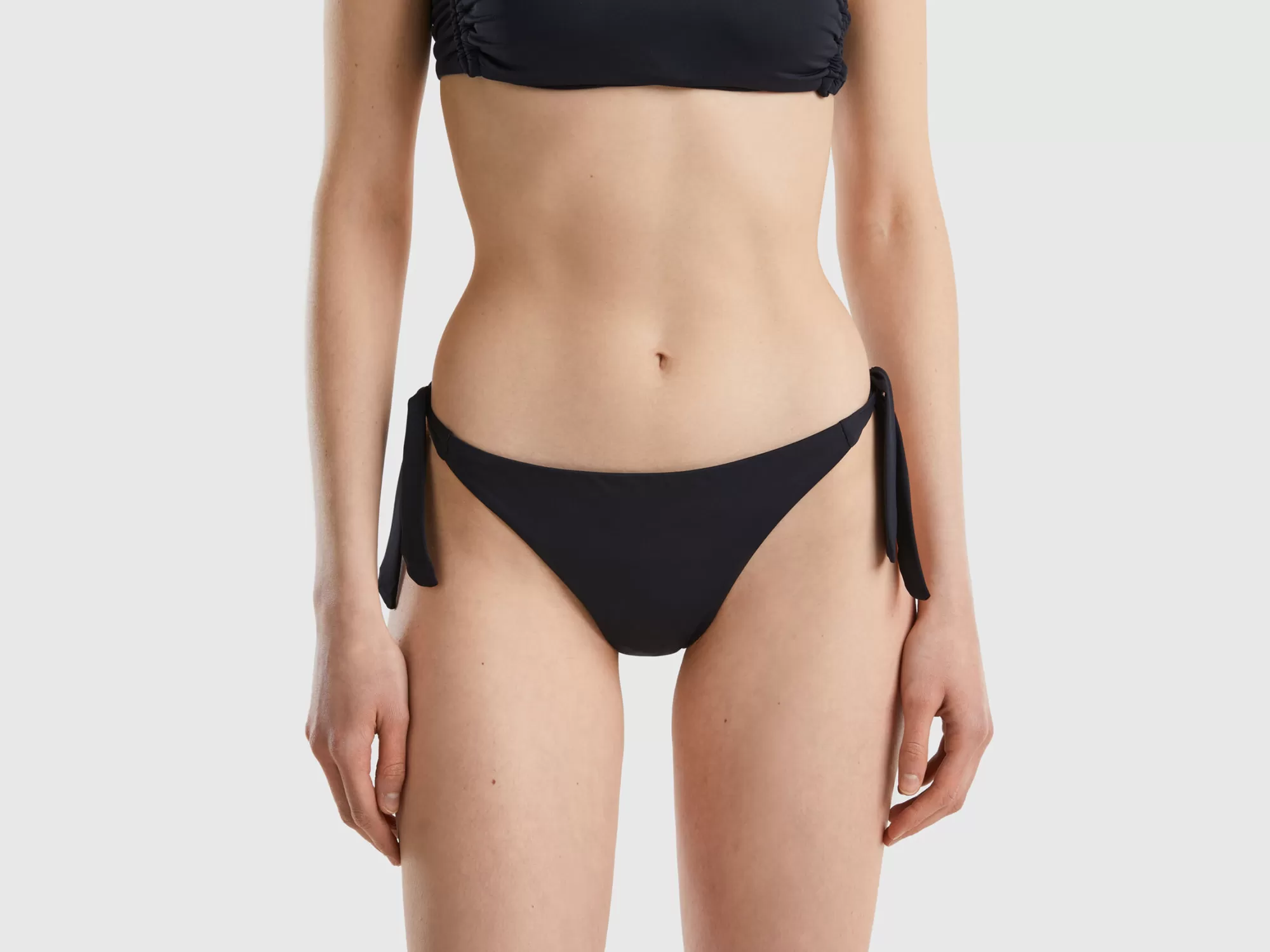 Benetton Braguita De Bikini De Econyl® Con Lazos-Mujer Banadores Y Ropa De Playa