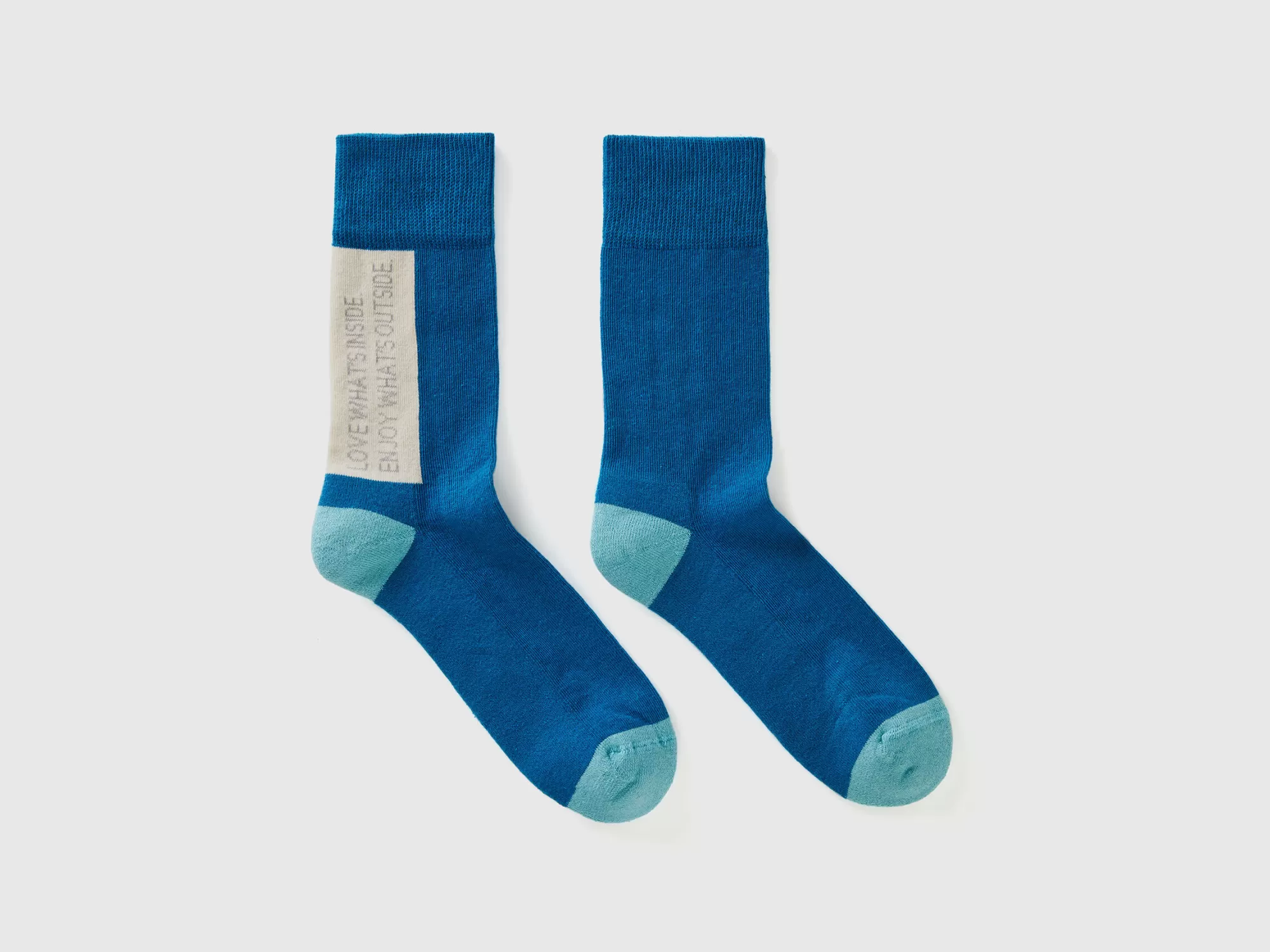 Benetton Calcetines De Algodón Organico Elastico-Hombre Loungewear