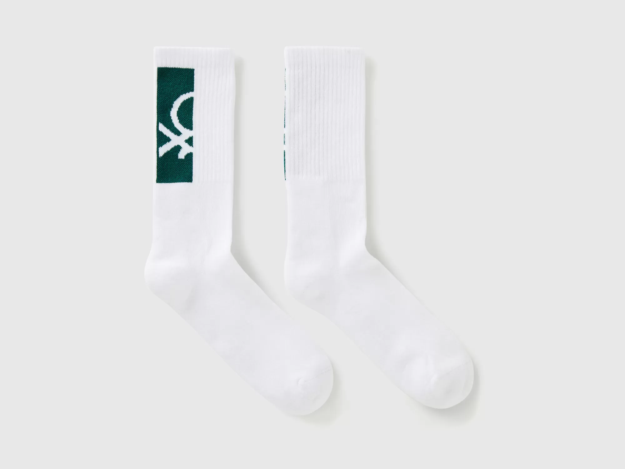 Benetton Calcetines De Rizo Con Logotipo-Hombre Loungewear