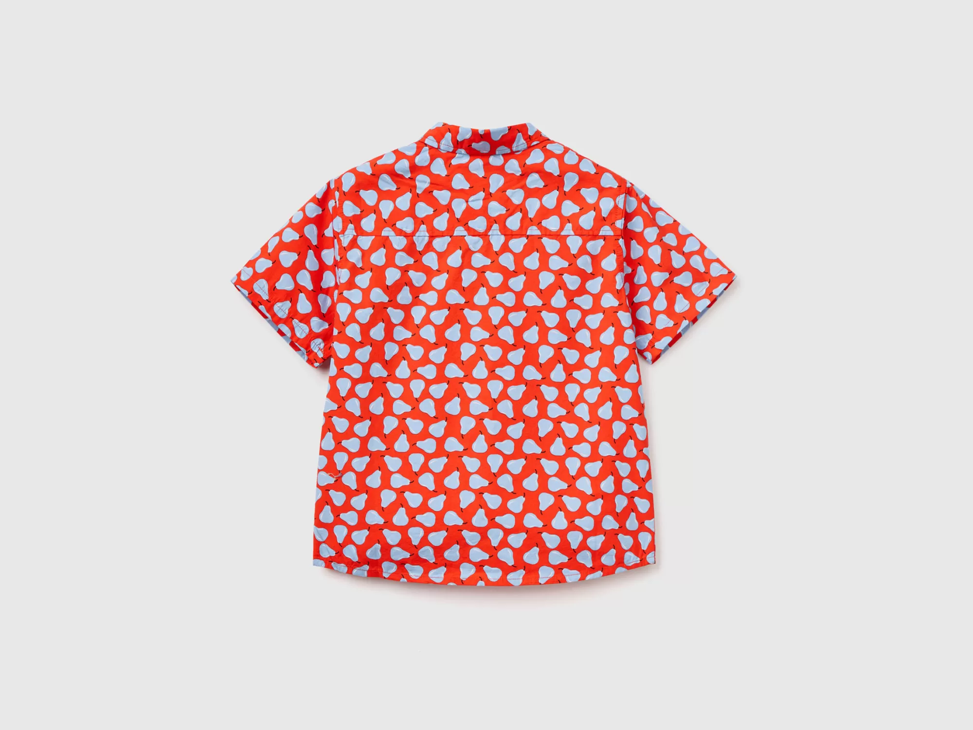 Benetton Camisa Con Estampado De Peras-Niños Camisetas Y Camisas