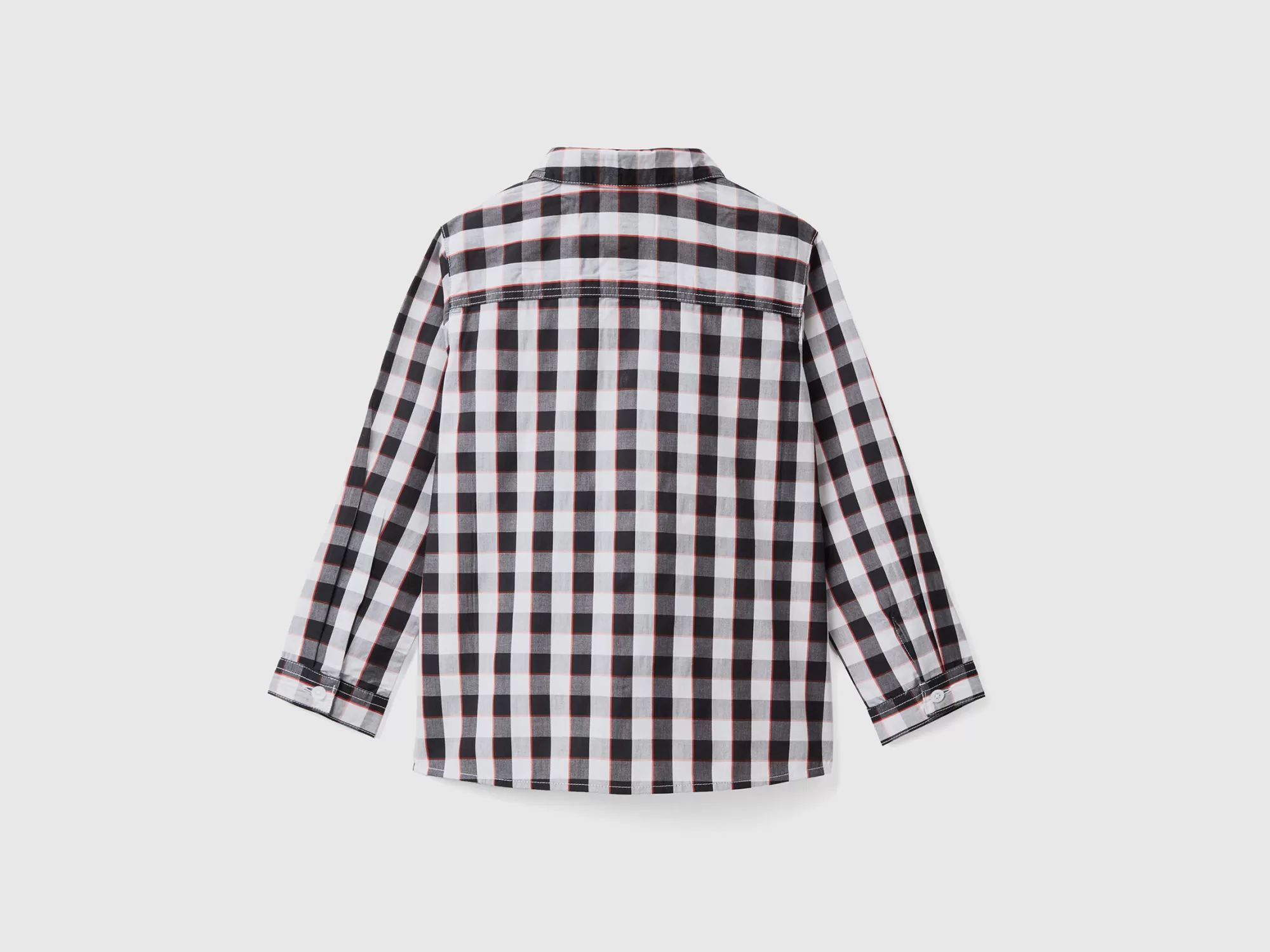 Benetton Camisa De 100 % Algodón-Niños Camisetas Y Camisas