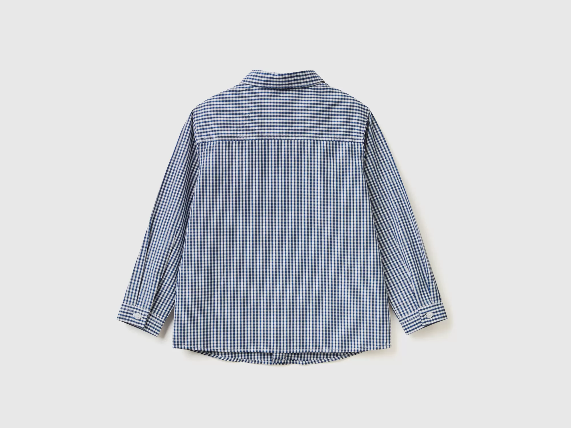 Benetton Camisa De 100 % Algodón-Niños Camisetas Y Camisas