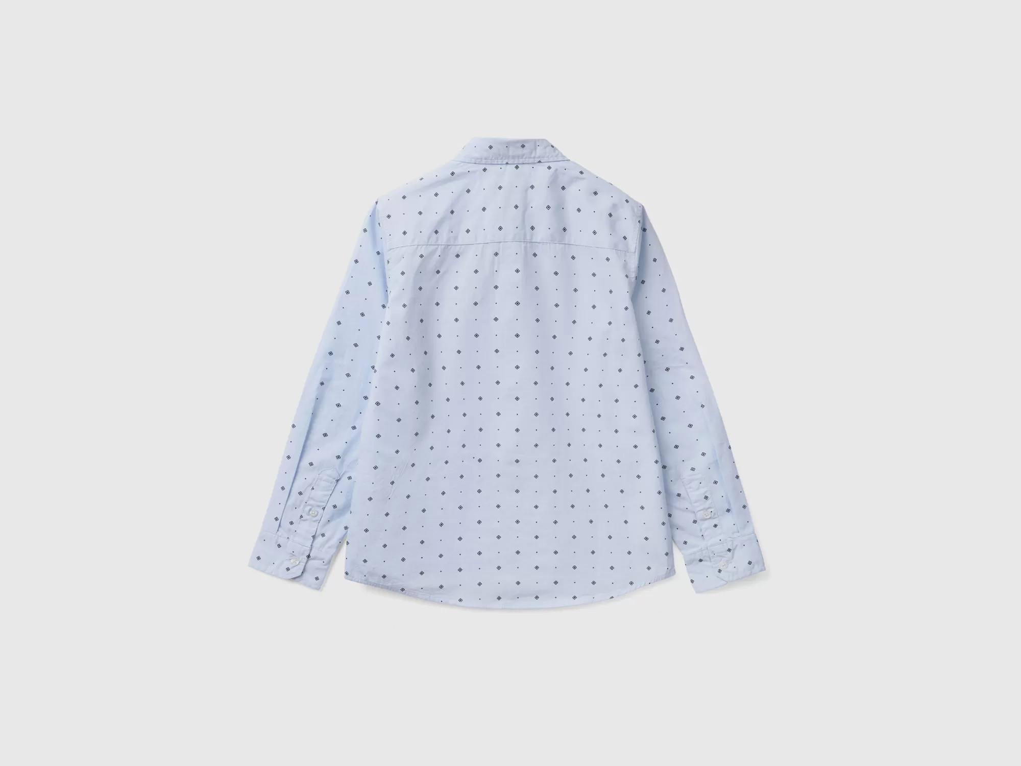 Benetton Camisa Microestampada-Niños Camisetas Y Camisas