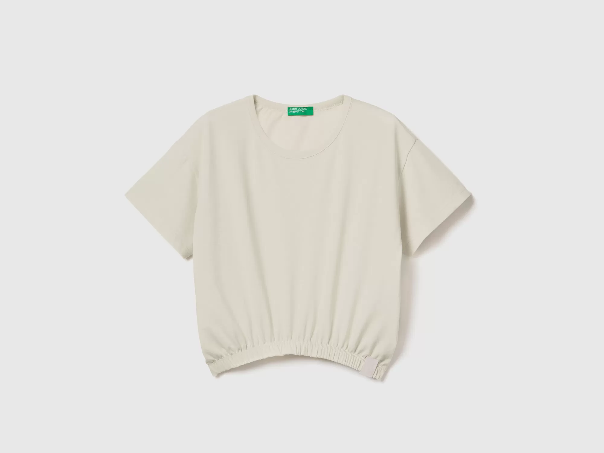 Benetton Camiseta Boxy Fit De Tejido Reciclado-Niños Camisetas Y Camisas