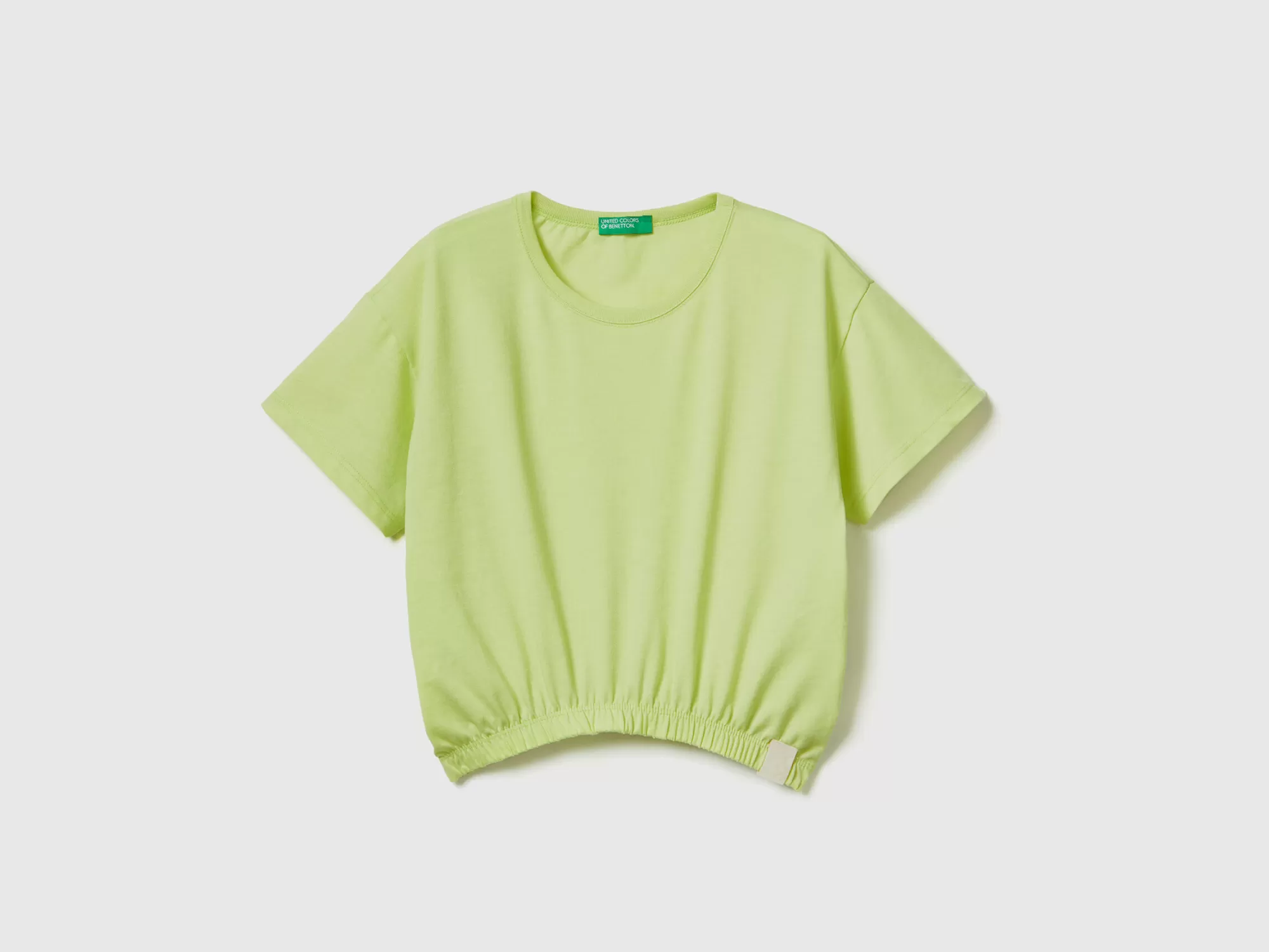 Benetton Camiseta Boxy Fit De Tejido Reciclado-Niños Camisetas Y Camisas