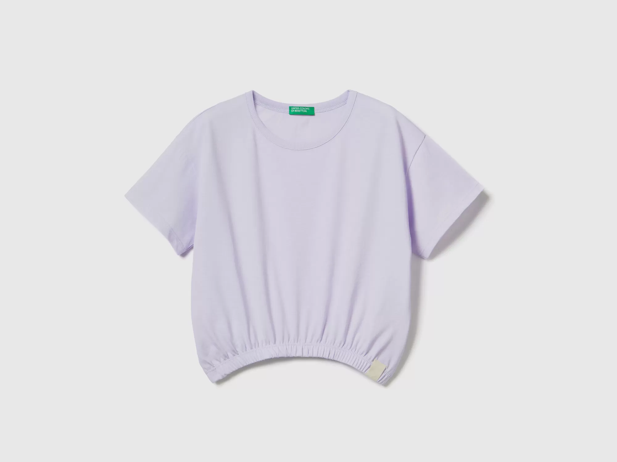 Benetton Camiseta Boxy Fit De Tejido Reciclado-Niños Camisetas Y Camisas