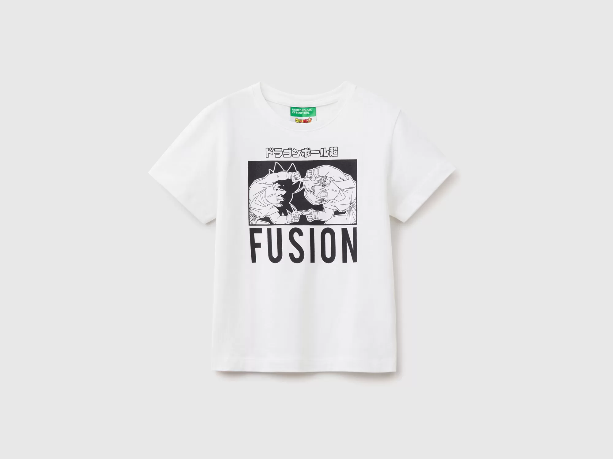 Benetton Camiseta Con Estampado De Dragon Ball-Niños Camisetas Y Camisas