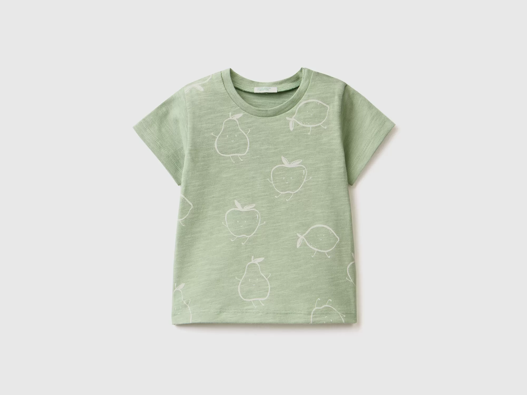 Benetton Camiseta Con Estampado De Fruta-Niños Sudaderas Y Camisetas