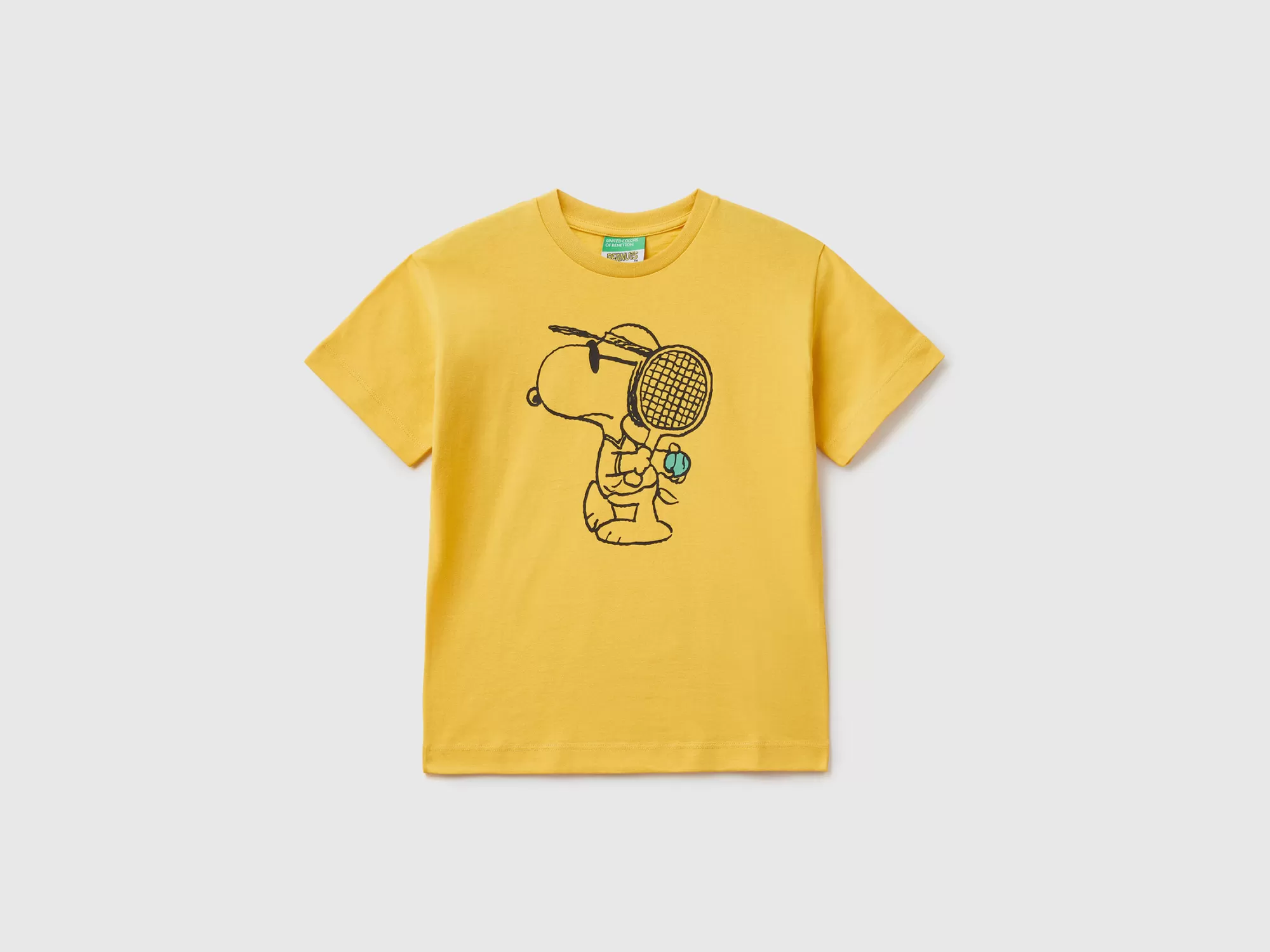 Benetton Camiseta Con Estampado De Los Peanuts-Niños Camisetas Y Camisas