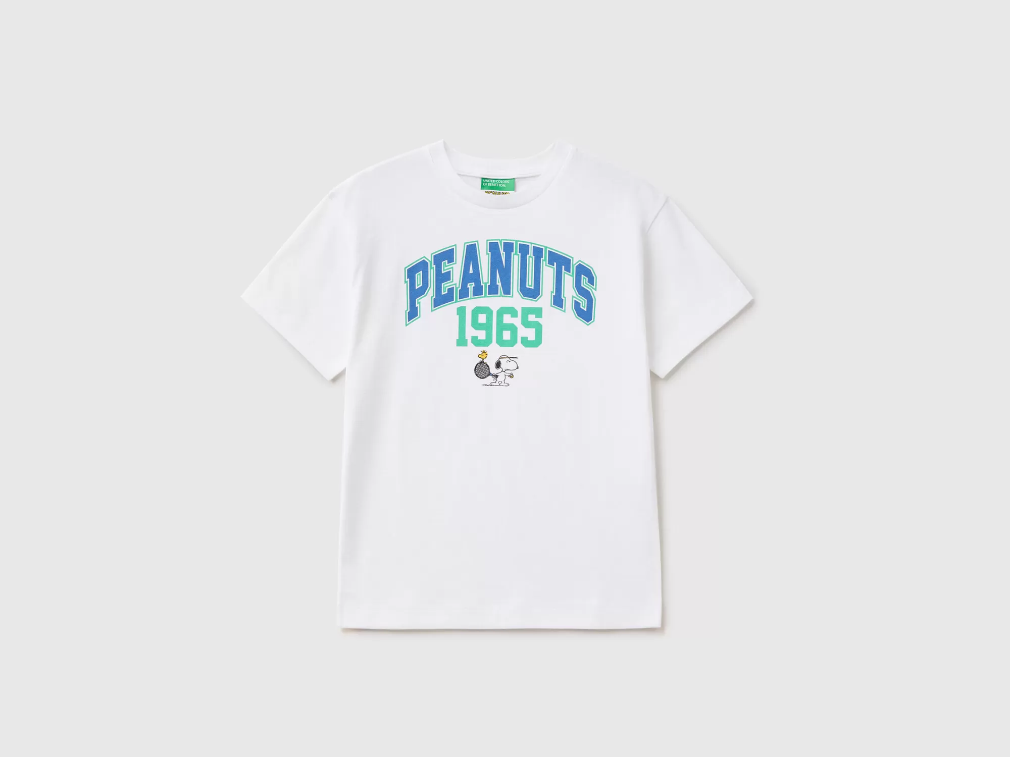 Benetton Camiseta Con Estampado De Los Peanuts-Niños Camisetas Y Camisas