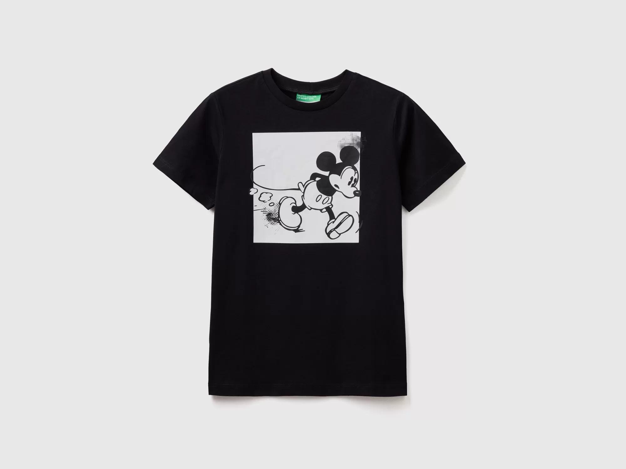 Benetton Camiseta Con Estampado De Mickey Mouse-Niños Camisetas Y Camisas