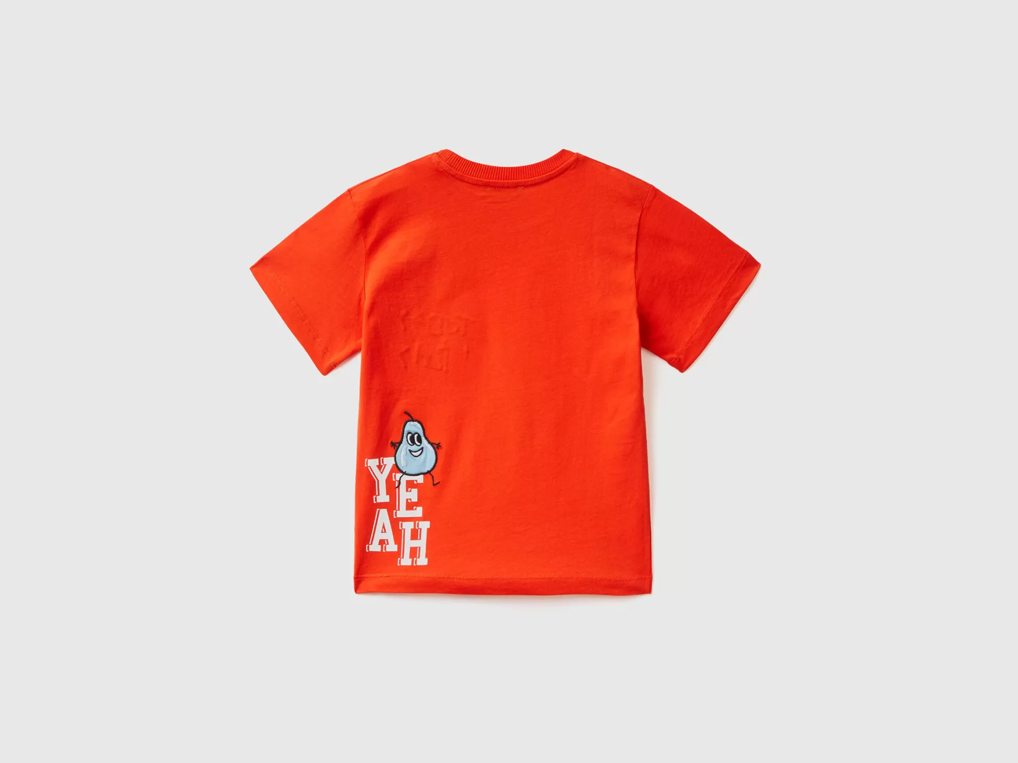 Benetton Camiseta Con Estampado Por Las Dos Caras-Niños Camisetas Y Camisas