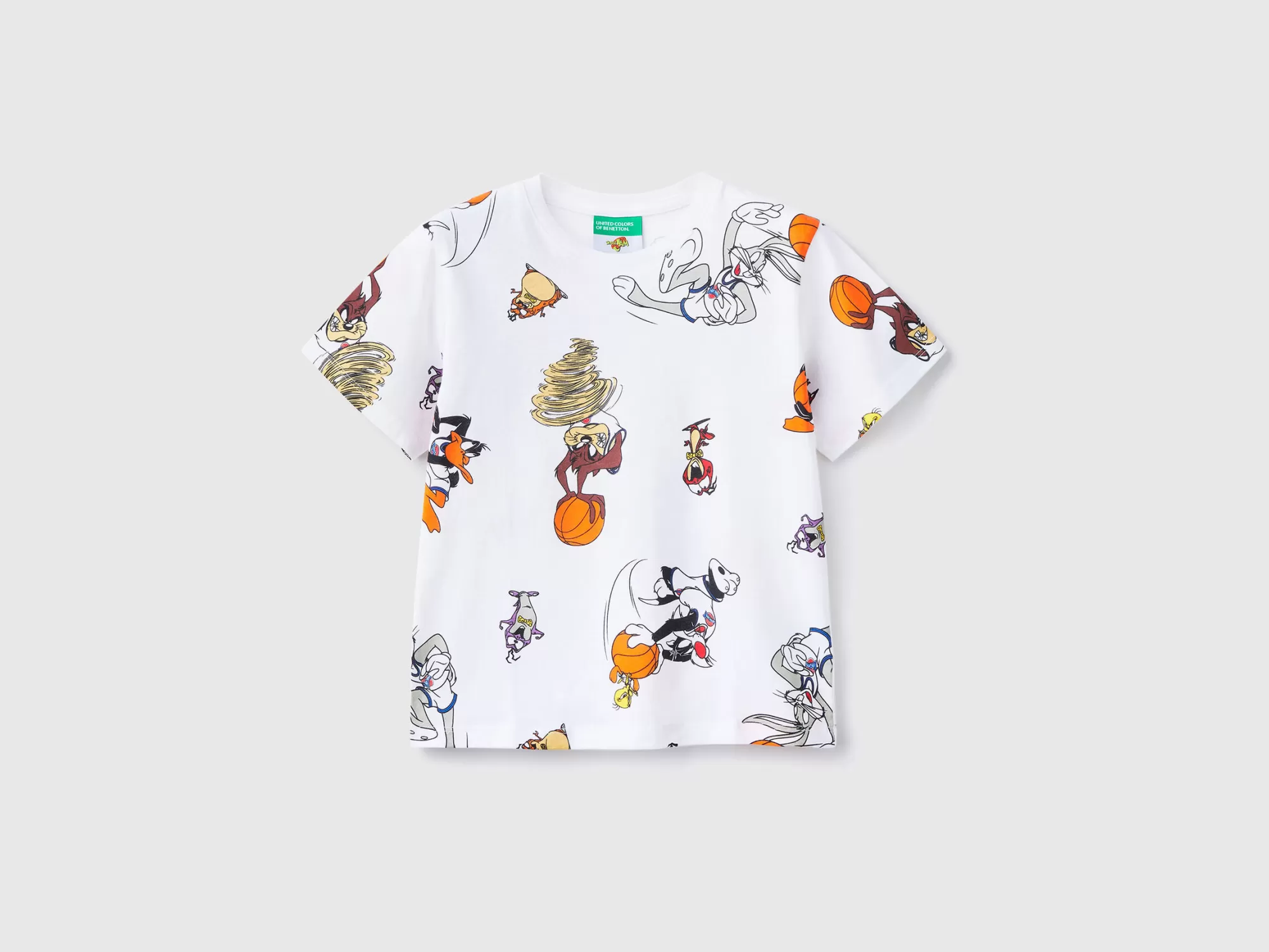 Benetton Camiseta Con Estampado Space Jam-Niños Camisetas Y Camisas