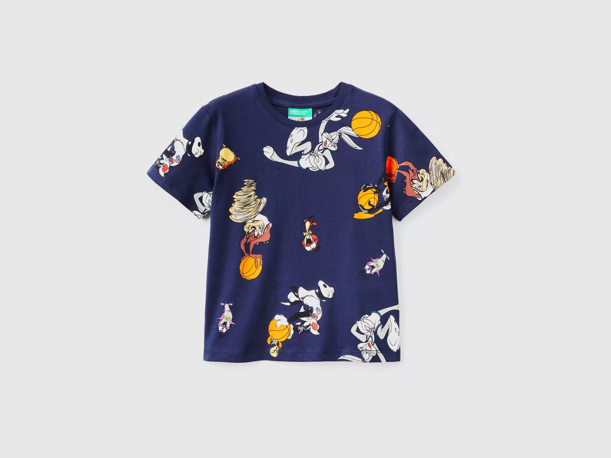 Benetton Camiseta Con Estampado Space Jam-Niños Camisetas Y Camisas