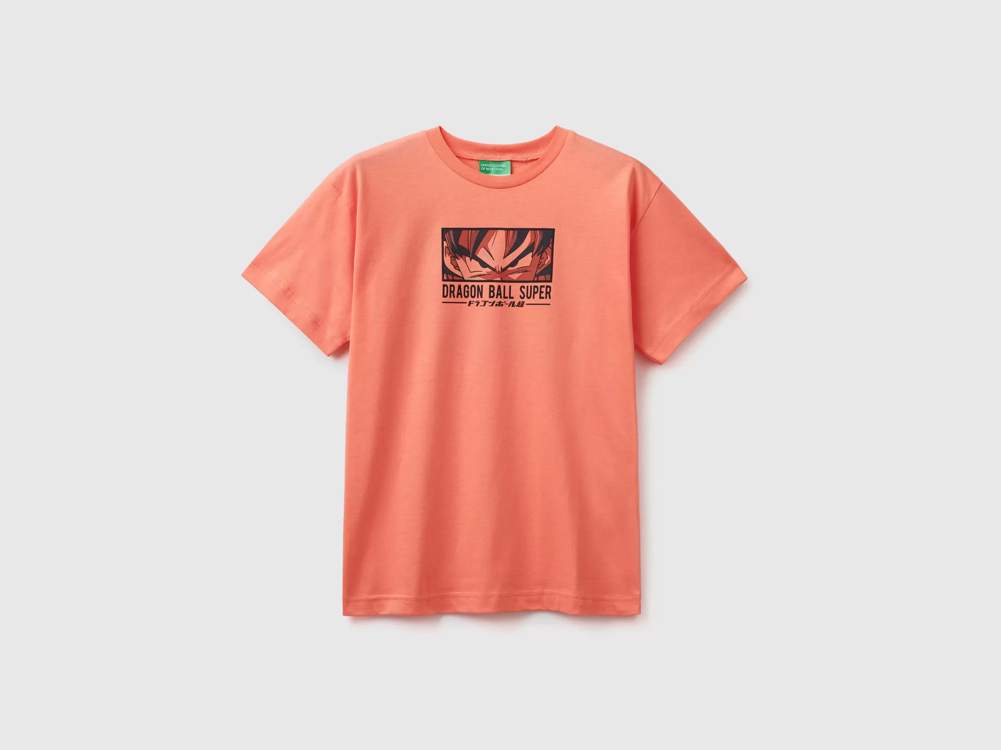 Benetton Camiseta Con Estampados De Dragon Ball-Niños Camisetas Y Camisas