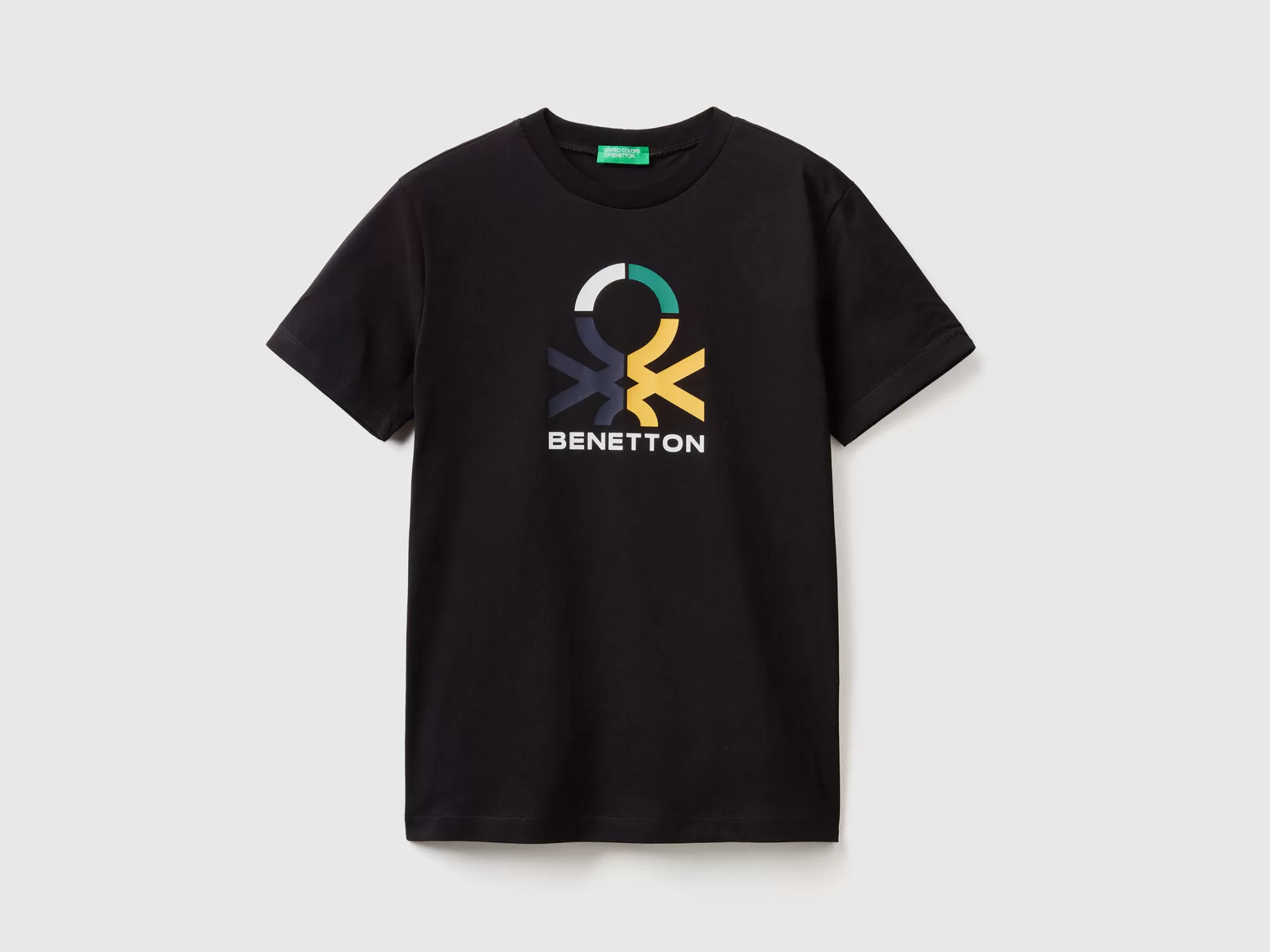 Benetton Camiseta De 100 % Algodón Organico-Niños Camisetas Y Camisas