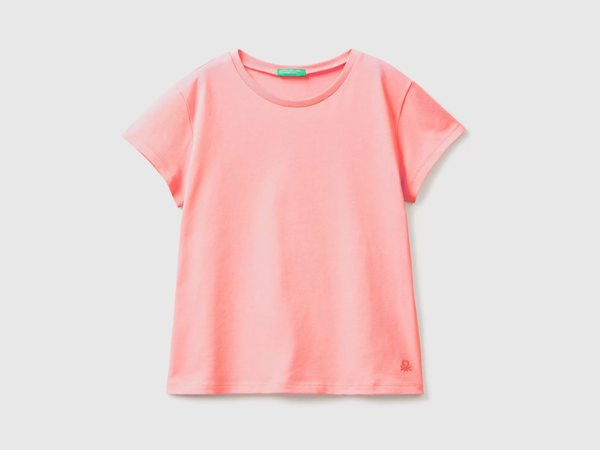 Benetton Camiseta De 100 % Algodón Organico-Niños Camisetas Y Camisas