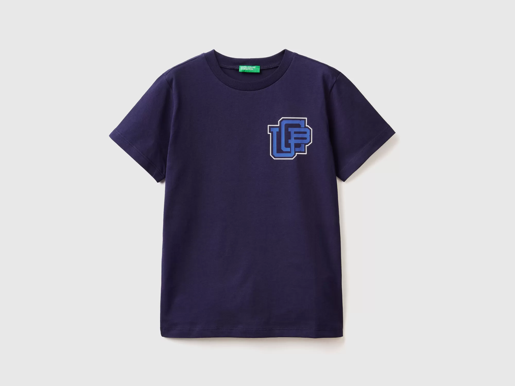 Benetton Camiseta De 100 % Algodón Organico-Niños Camisetas Y Camisas