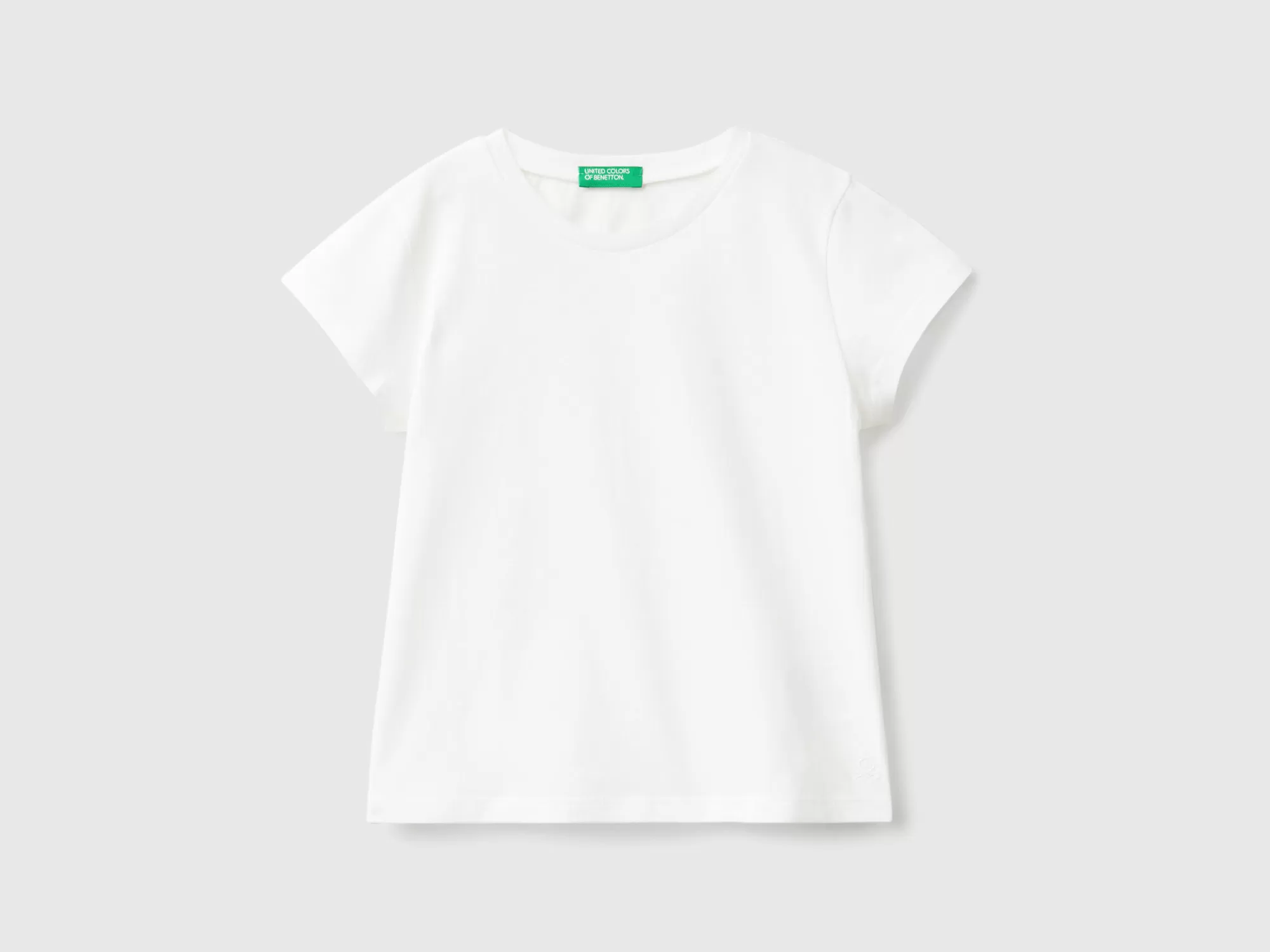 Benetton Camiseta De 100 % Algodón Organico-Niños Camisetas Y Camisas