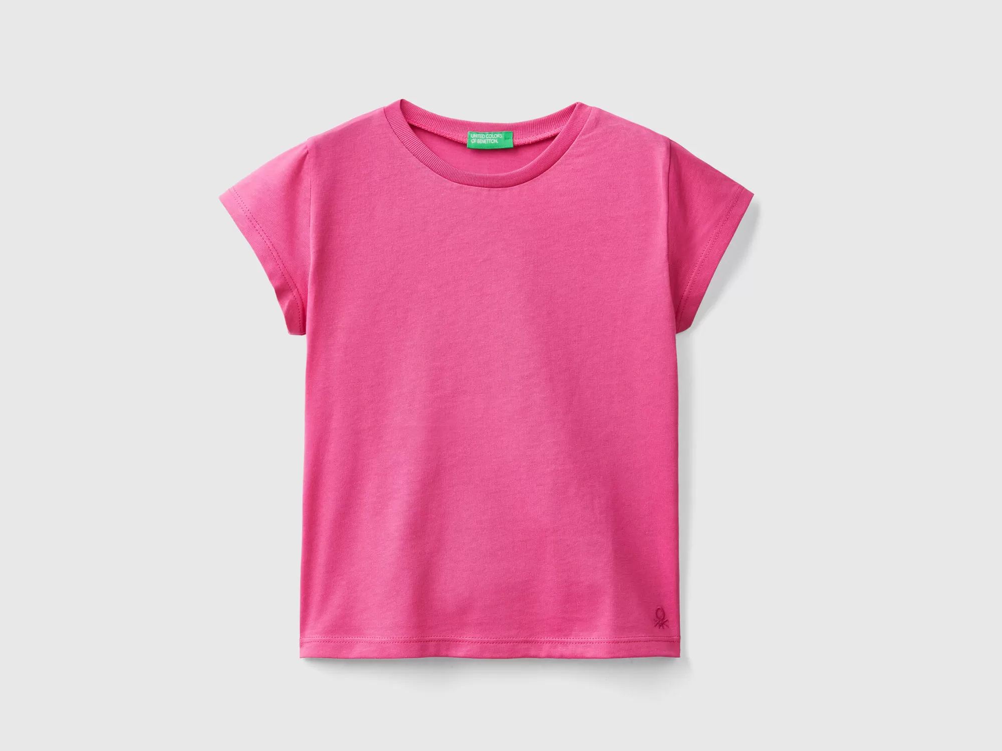 Benetton Camiseta De 100 % Algodón Organico-Niños Camisetas Y Camisas