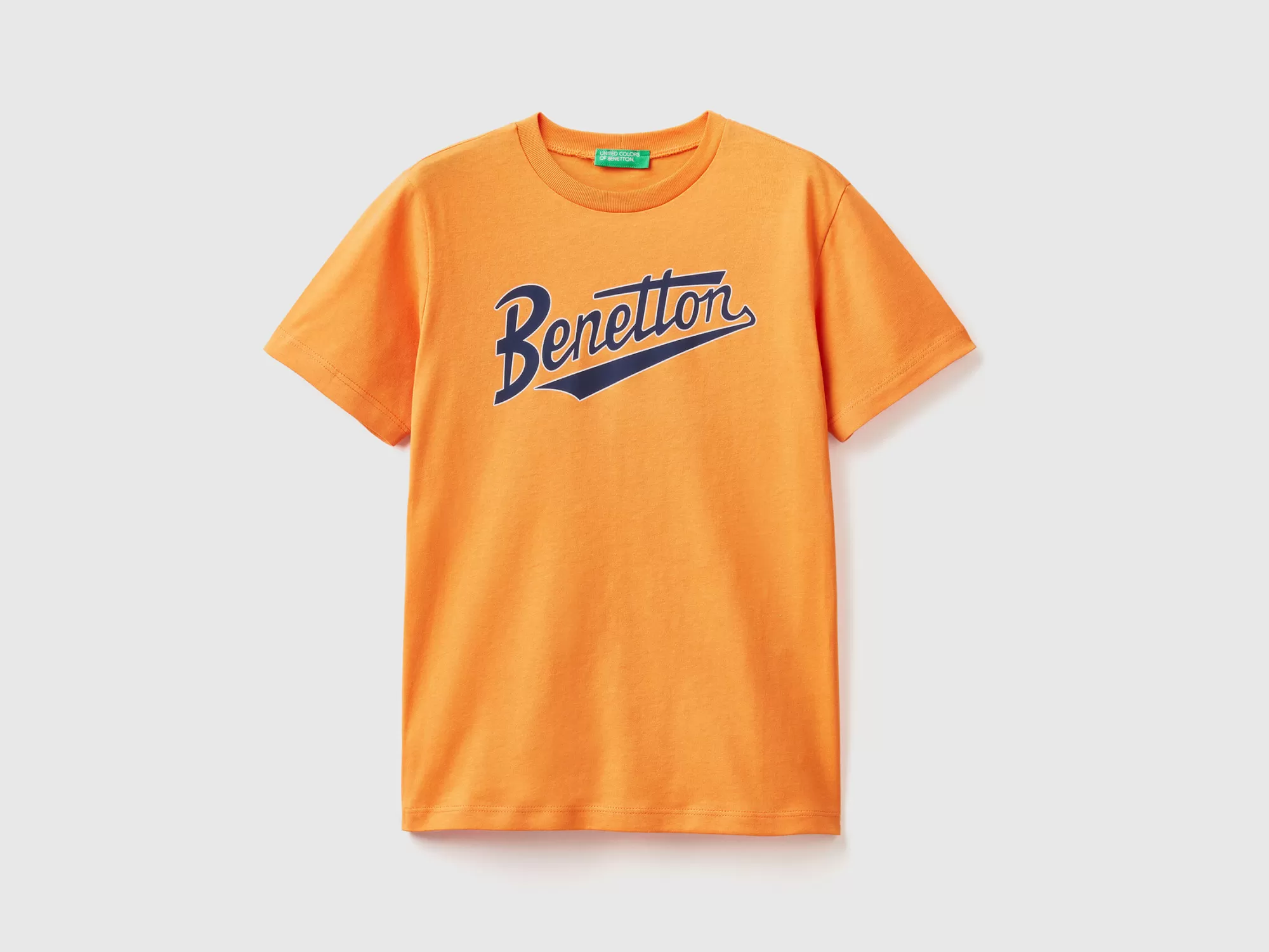 Benetton Camiseta De 100 % Algodón Organico-Niños Camisetas Y Camisas