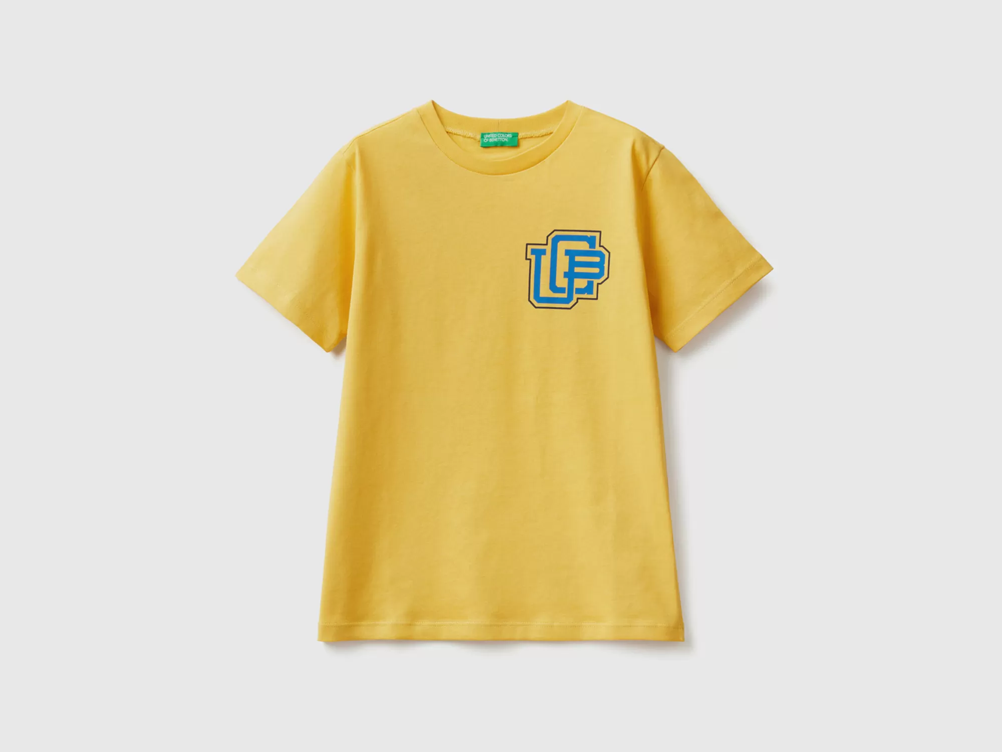 Benetton Camiseta De 100 % Algodón Organico-Niños Camisetas Y Camisas