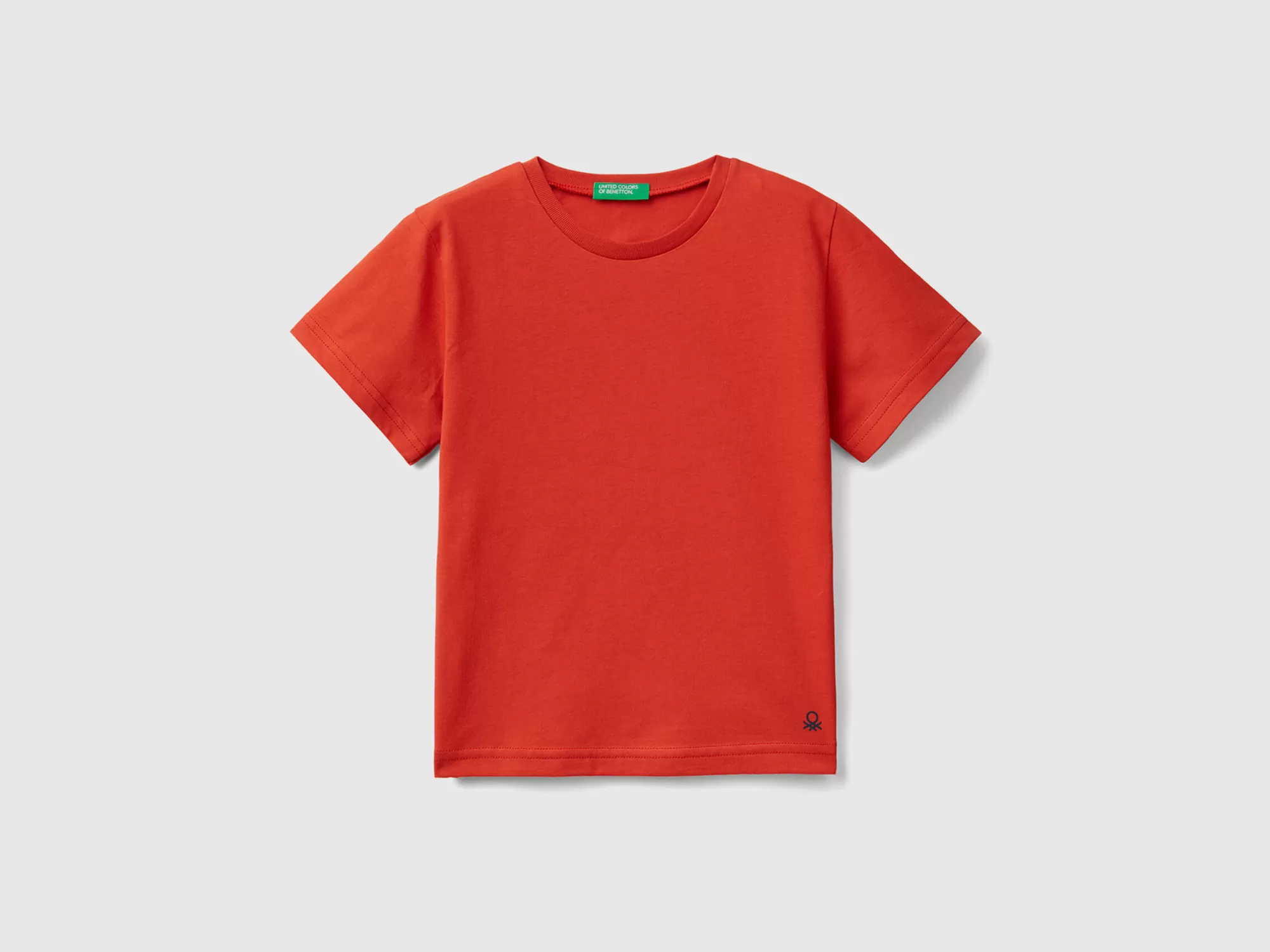 Benetton Camiseta De Algodón Organico-Niños Camisetas Y Camisas