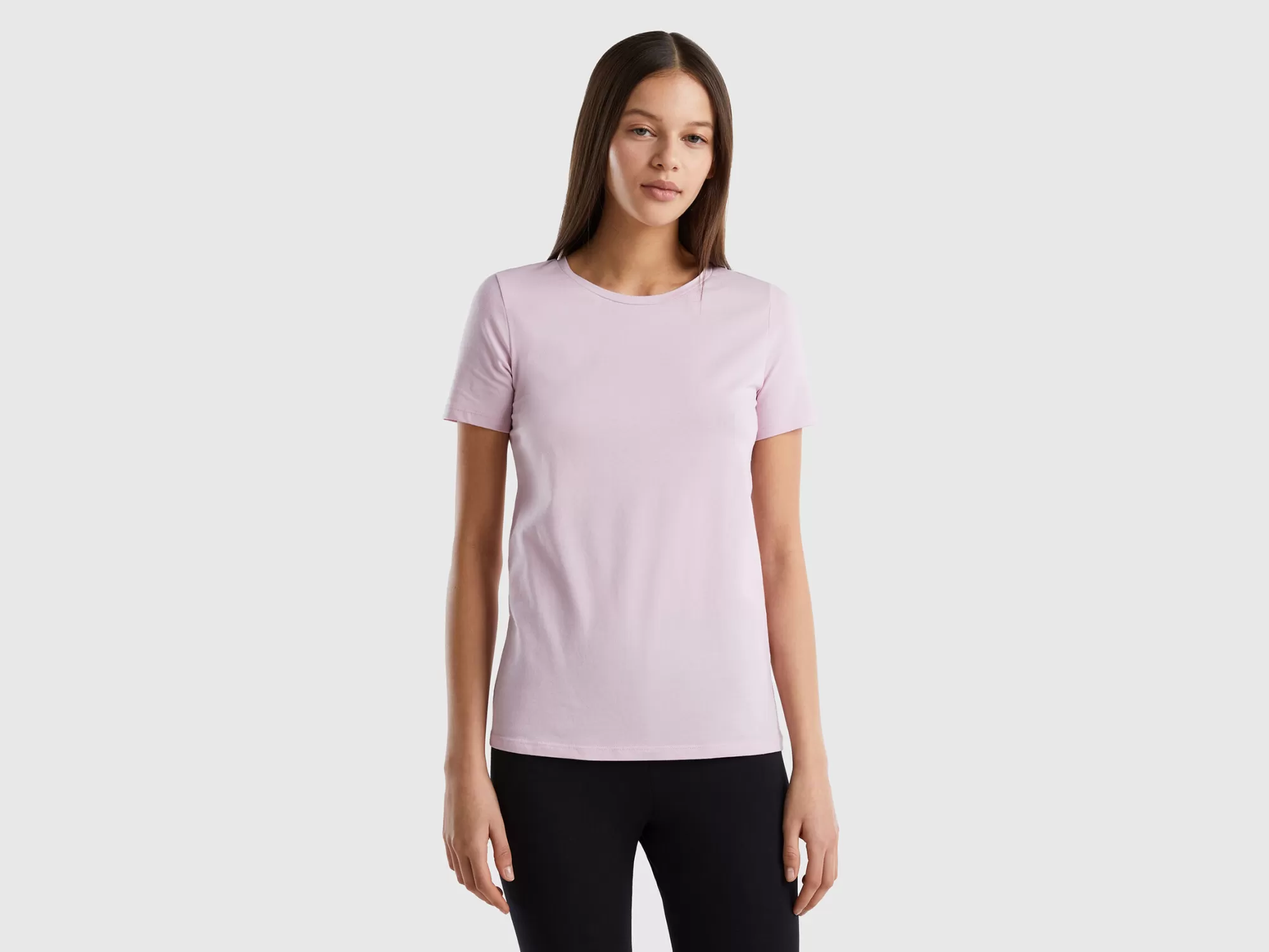 Benetton Camiseta De Algodón Organico Super Stretch-Mujer Ropa Interior Y Pijamas