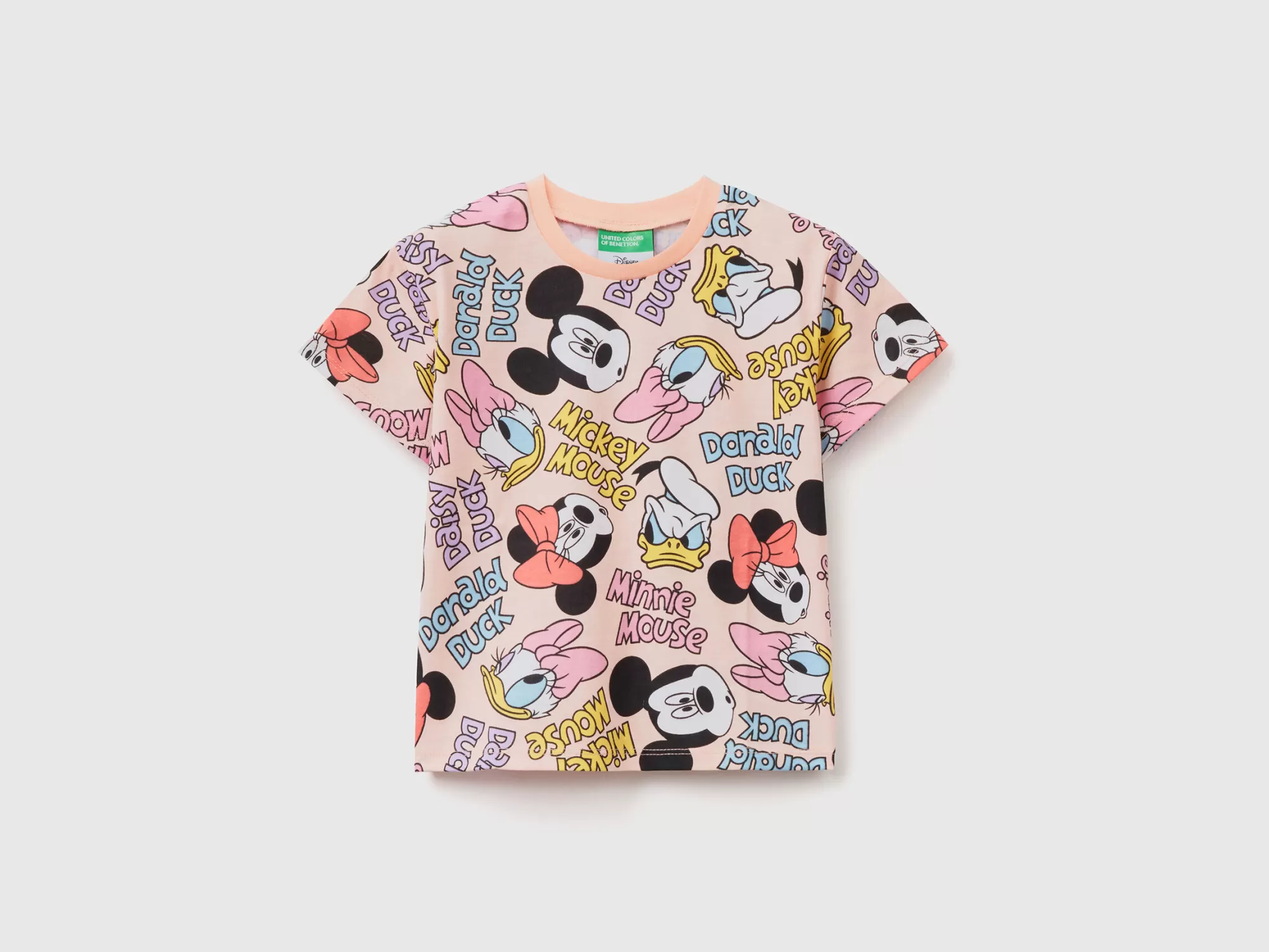 Benetton Camiseta De Disney Boxy Fit-Niños Camisetas Y Camisas