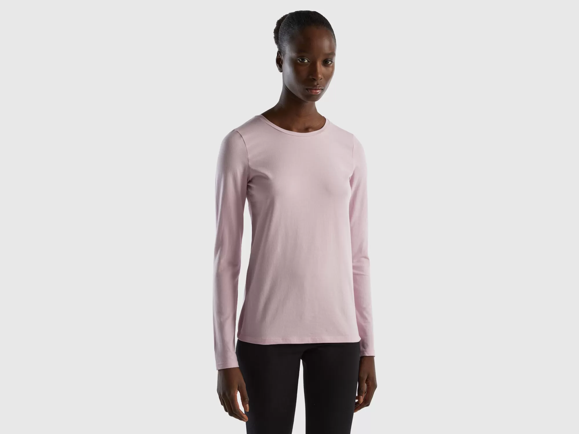 Benetton Camiseta De Manga Larga Super Stretch-Mujer Ropa Interior Y Pijamas