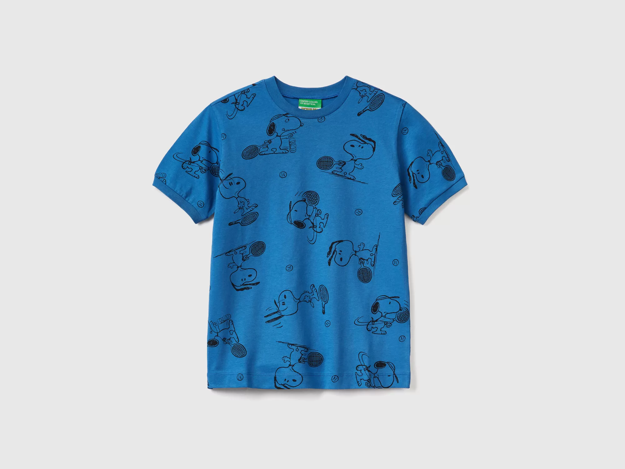 Benetton Camiseta De Snoopy De Manga Corta-Niños Camisetas Y Camisas