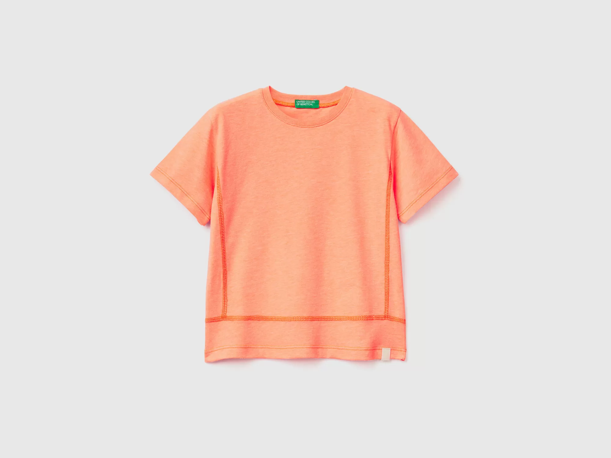 Benetton Camiseta De Tejido Reciclado-Niños Camisetas Y Camisas