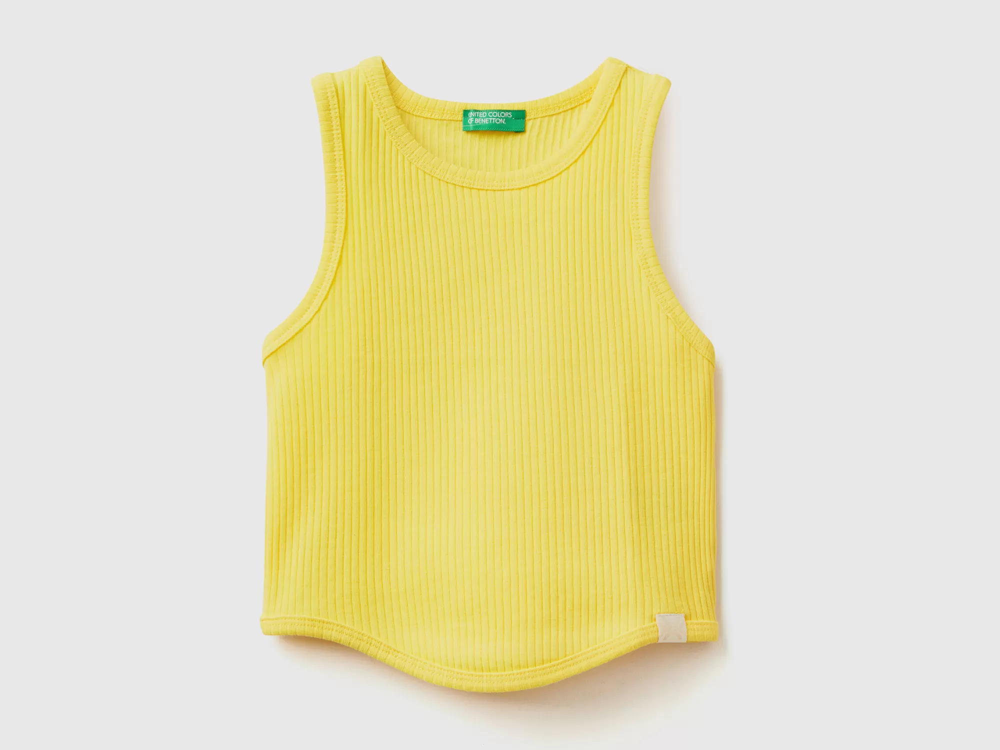 Benetton Camiseta De Tirantes Acanalada-Niños Camisetas Y Camisas