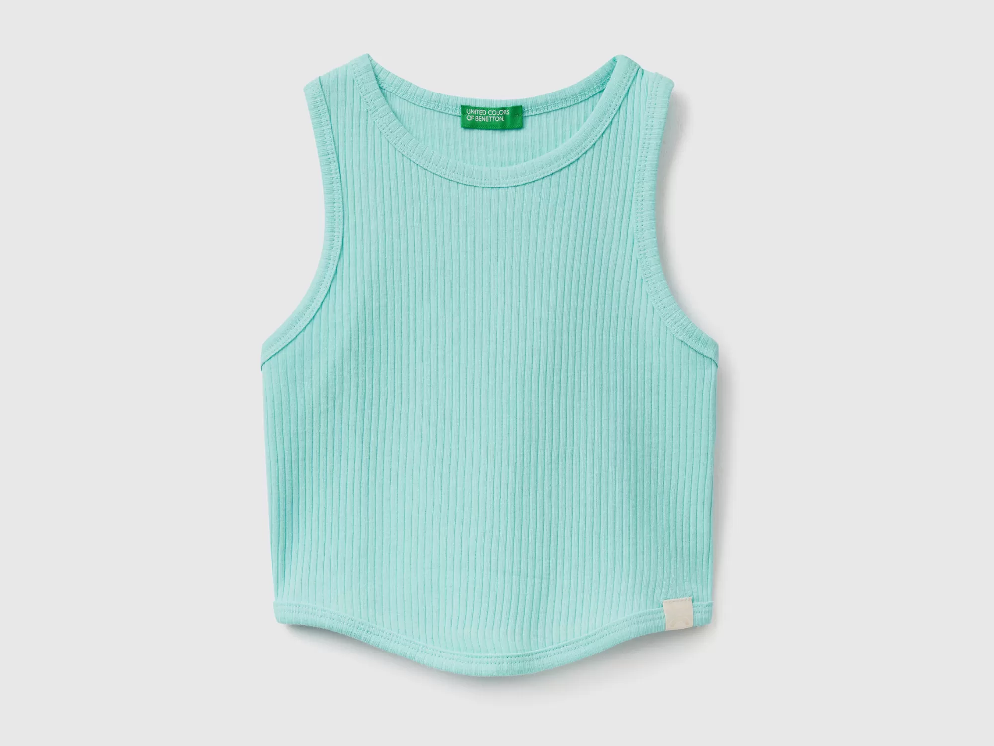 Benetton Camiseta De Tirantes Acanalada-Niños Camisetas Y Camisas