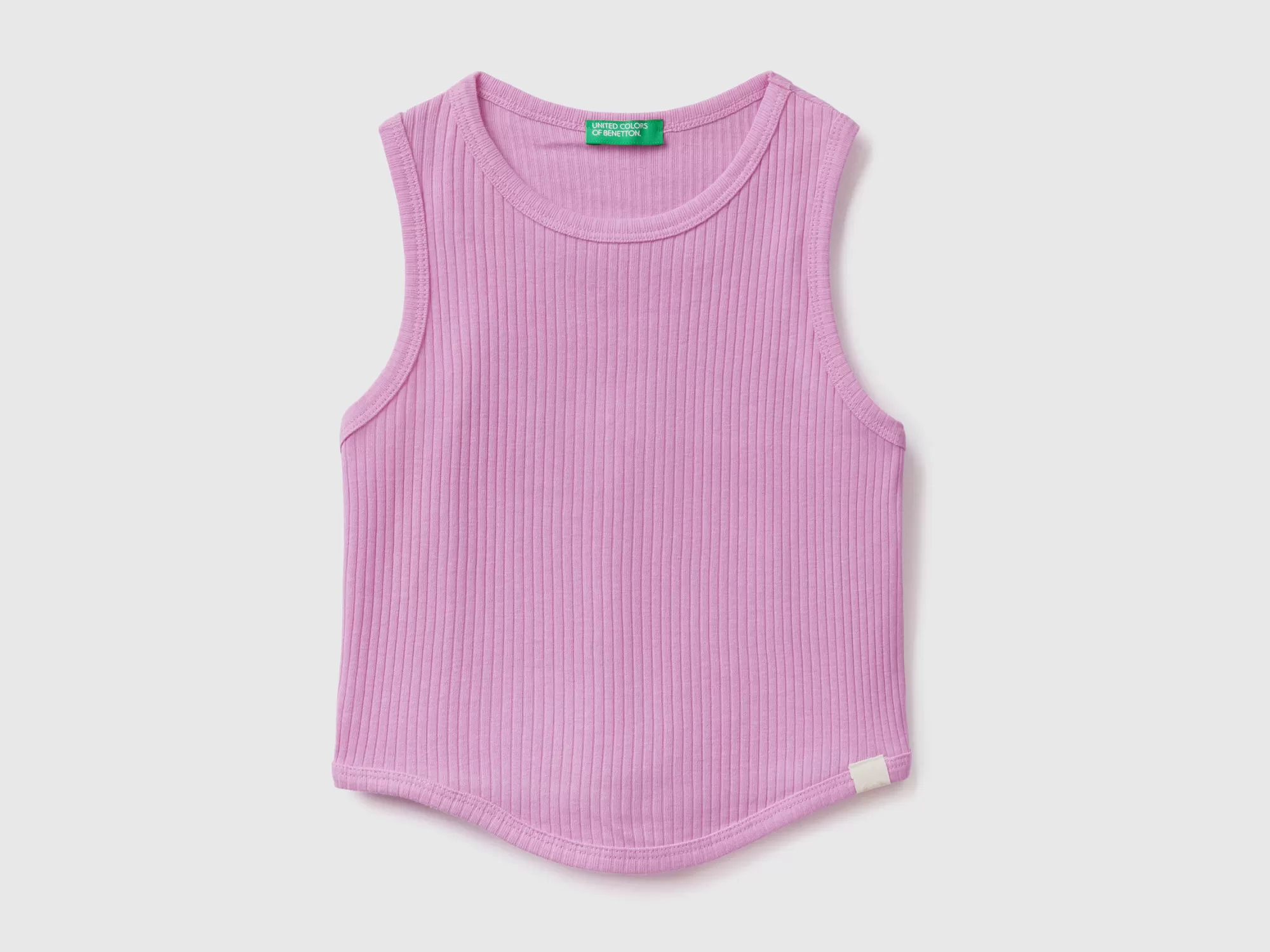 Benetton Camiseta De Tirantes Acanalada-Niños Camisetas Y Camisas