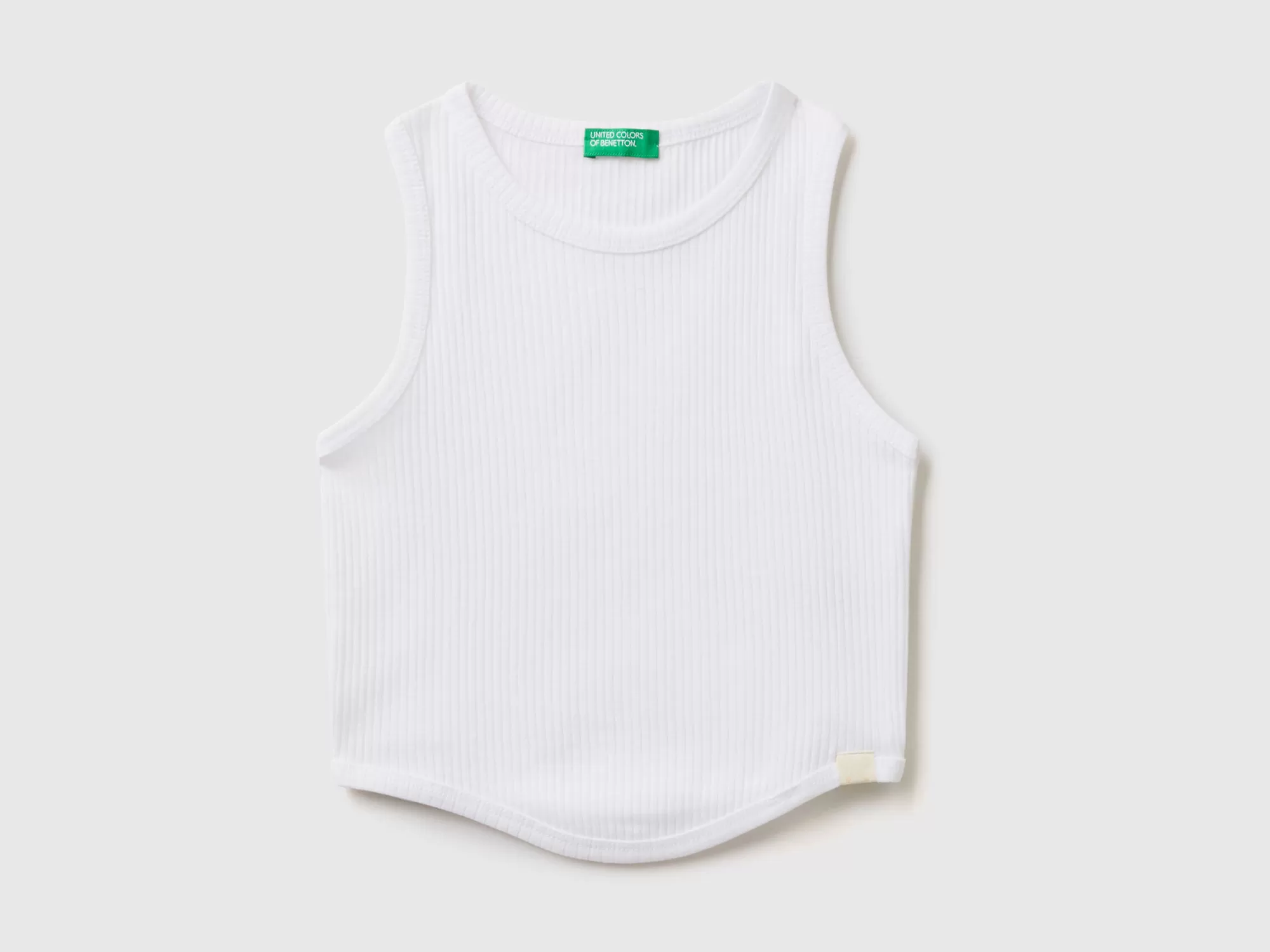 Benetton Camiseta De Tirantes Acanalada-Niños Camisetas Y Camisas