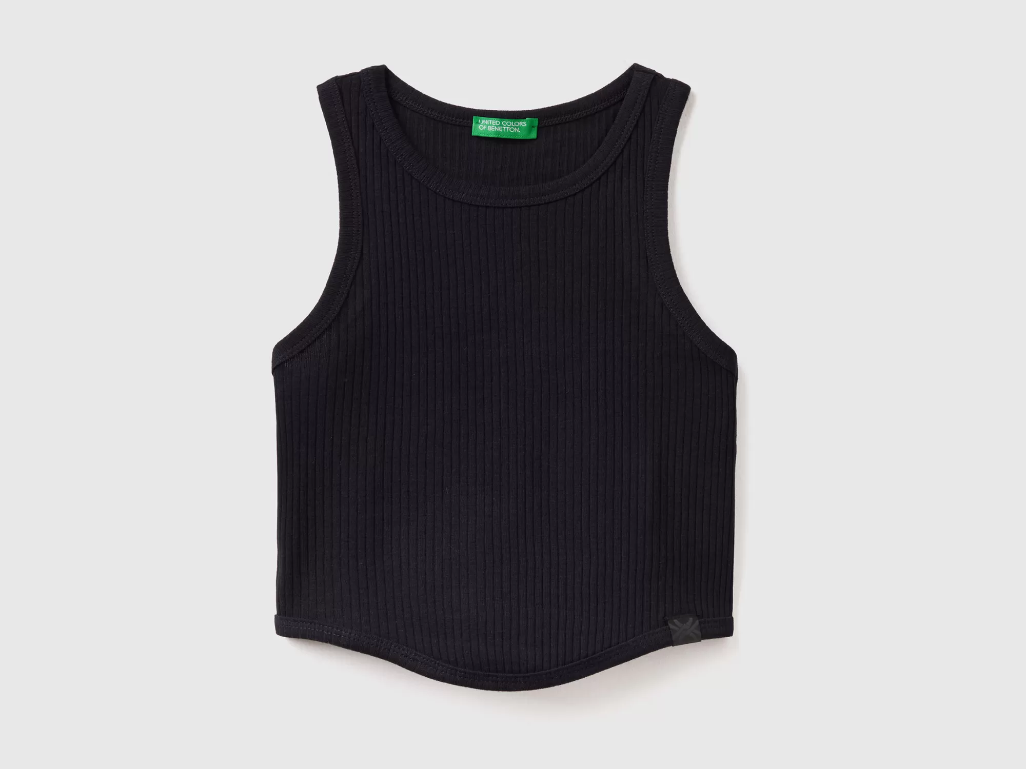 Benetton Camiseta De Tirantes Acanalada-Niños Camisetas Y Camisas