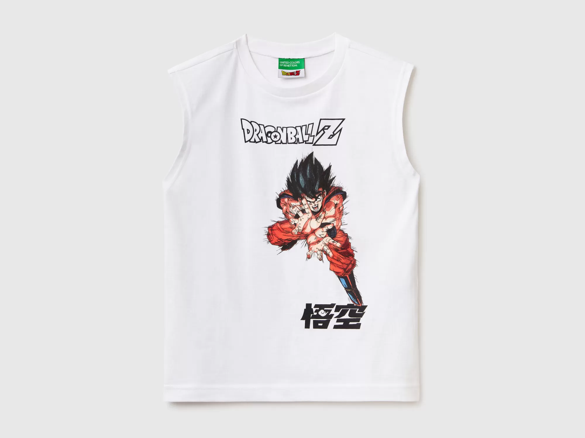 Benetton Camiseta De Tirantes Oversize De Dragon Ball-Niños Camisetas Y Camisas