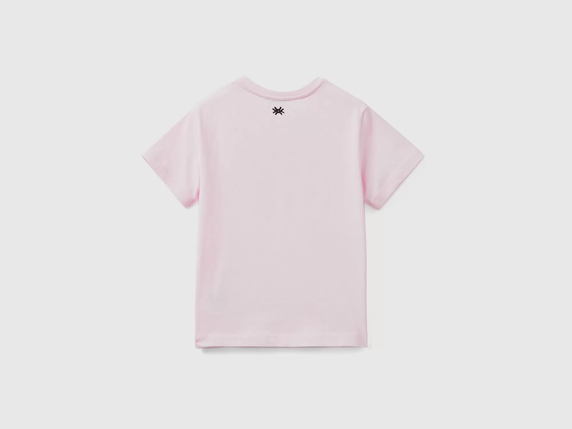 Benetton Camiseta Rosa Claro Be Family-Niños Camisetas Y Camisas