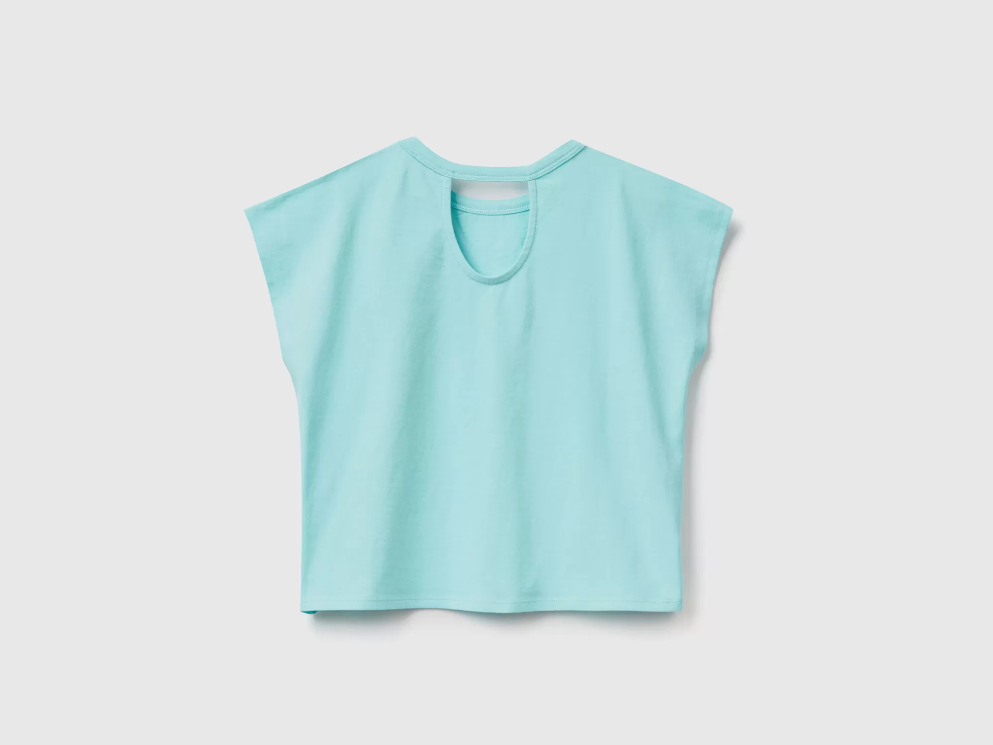 Benetton Camiseta Sin Mangas Con Estampado Y Parche-Niños Camisetas Y Camisas