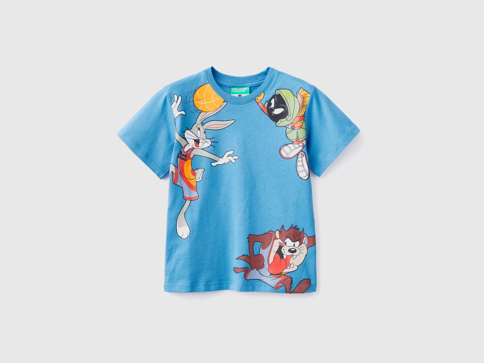 Benetton Camiseta Space Jam De Manga Corta-Niños Camisetas Y Camisas