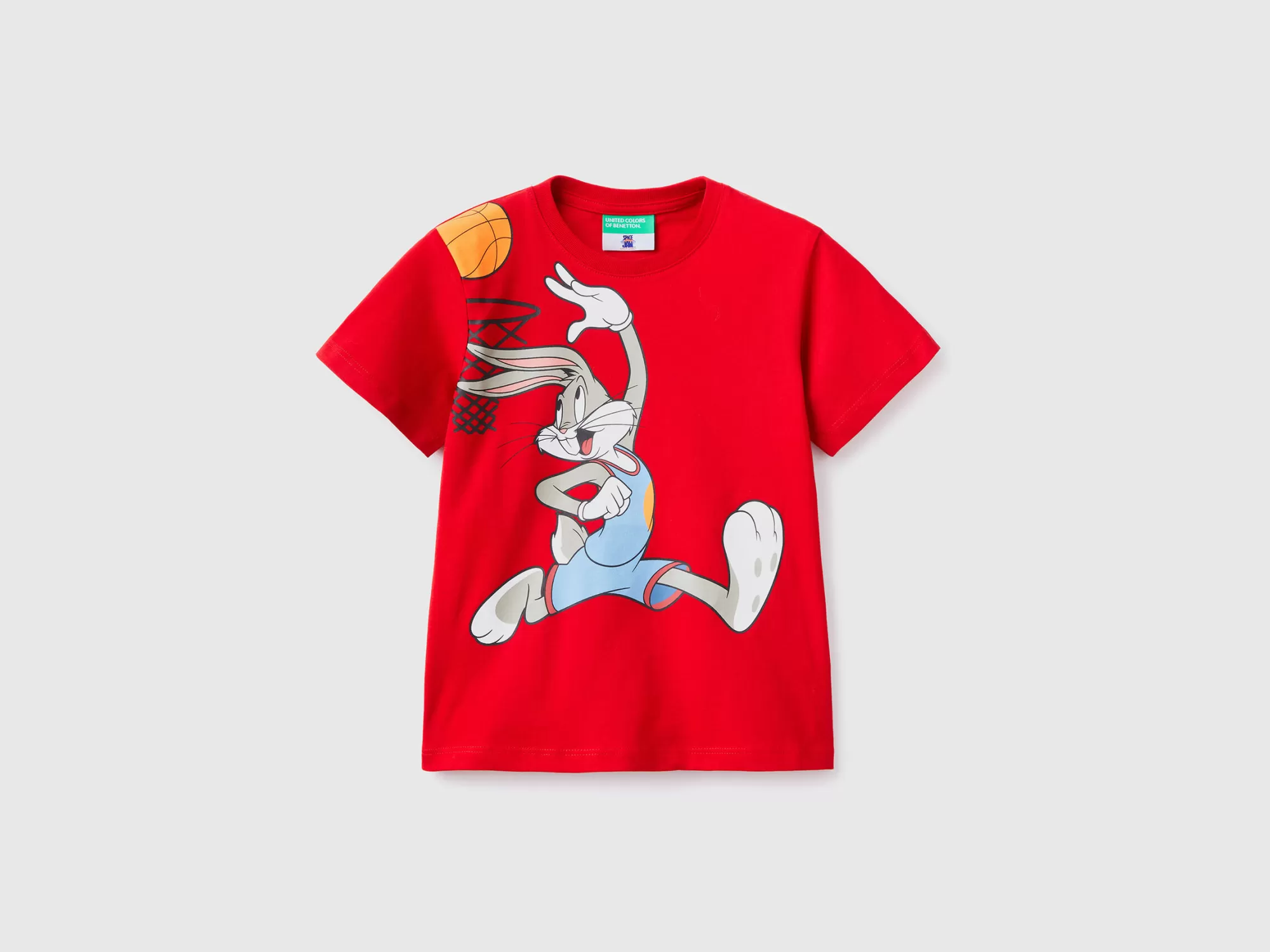 Benetton Camiseta Space Jam De Manga Corta-Niños Camisetas Y Camisas