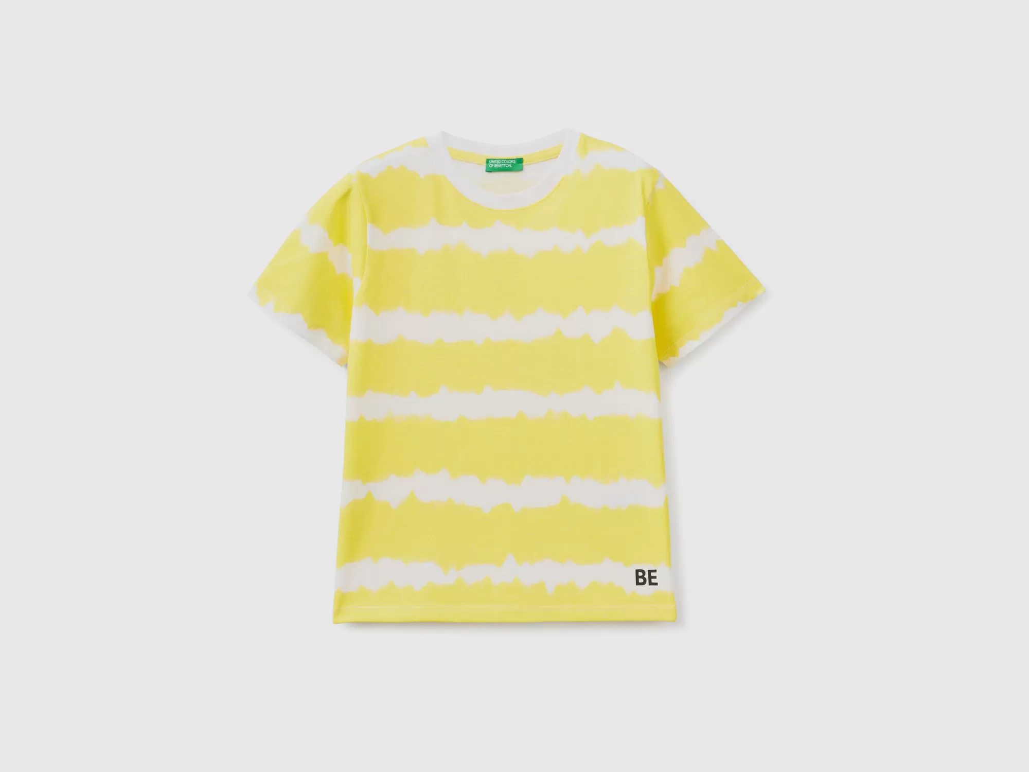 Benetton Camiseta Tie-Dye Regular Fit-Niños Camisetas Y Camisas