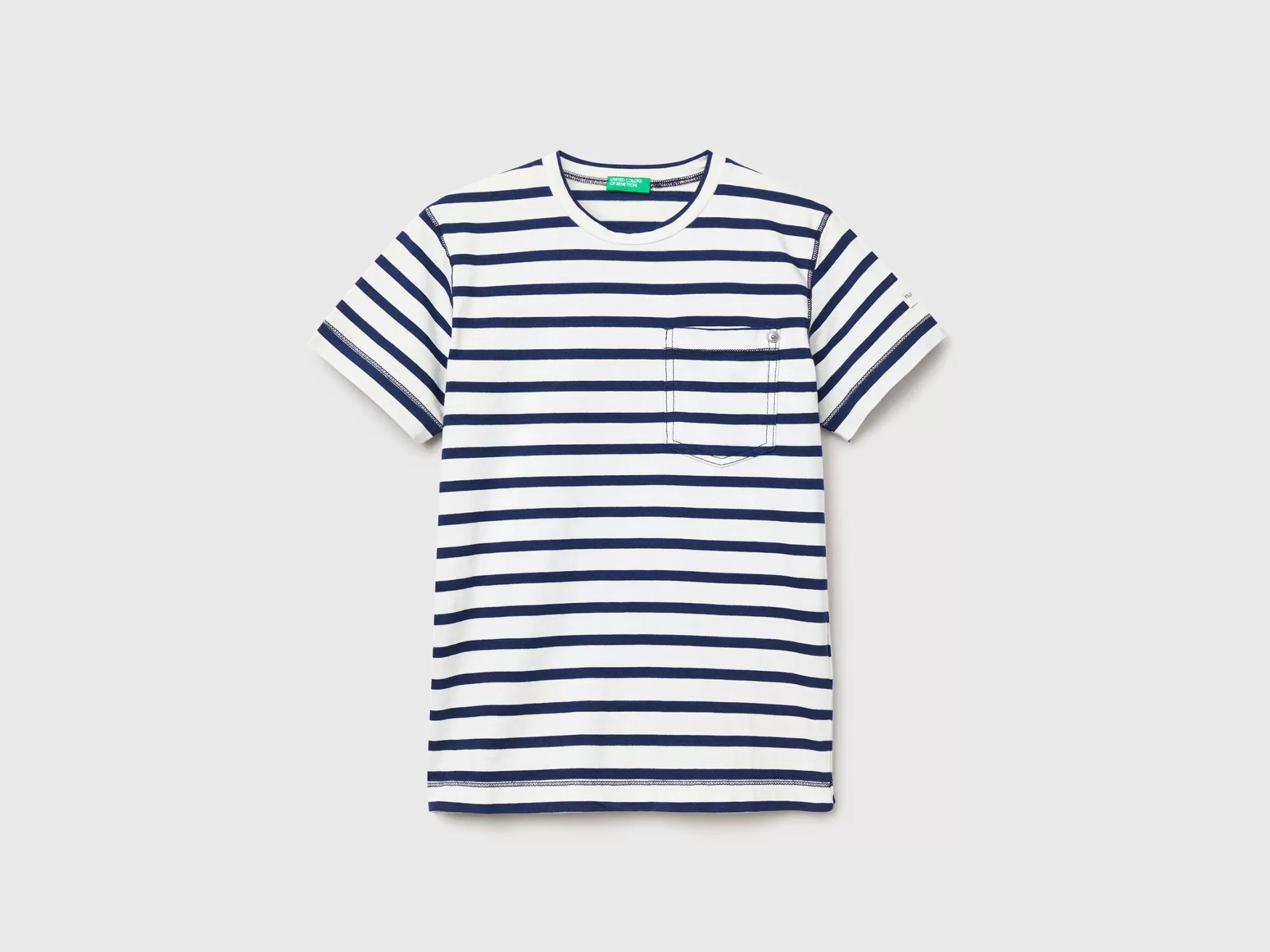 Benetton Camisetade Rayas-Niños Camisetas Y Camisas