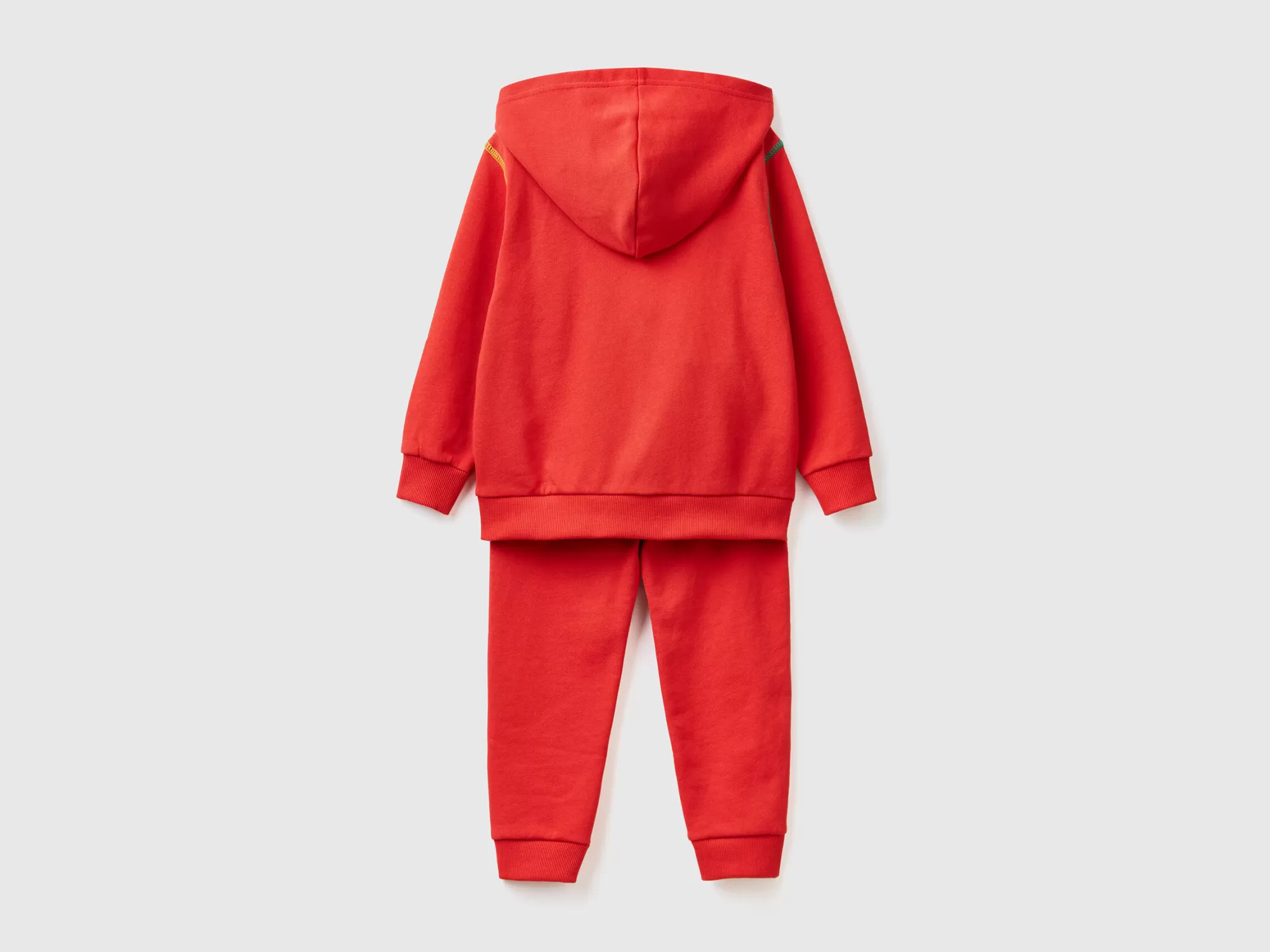 Benetton Chandal De Felpa De 100 % Algodón-Niños Sudaderas Y Chandales