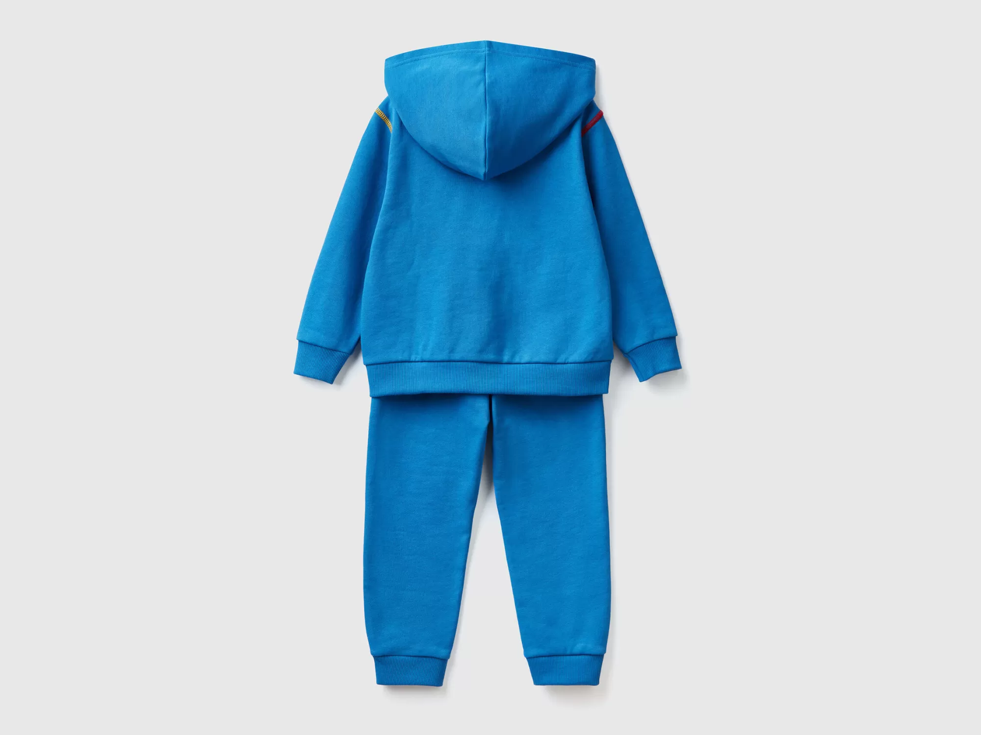 Benetton Chandal De Felpa De 100 % Algodón-Niños Sudaderas Y Chandales