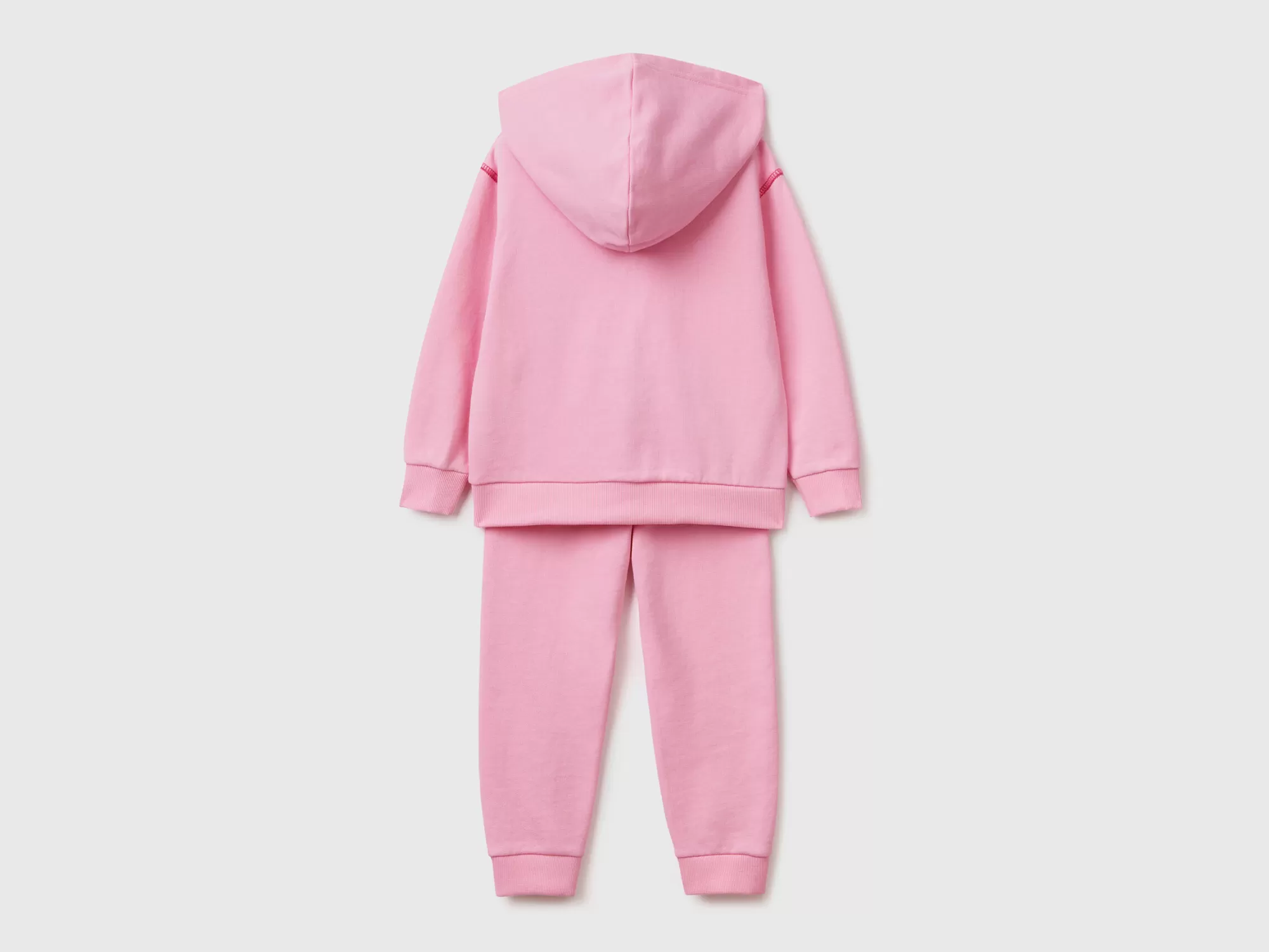 Benetton Chandal De Felpa De 100 % Algodón-Niños Sudaderas Y Chandales